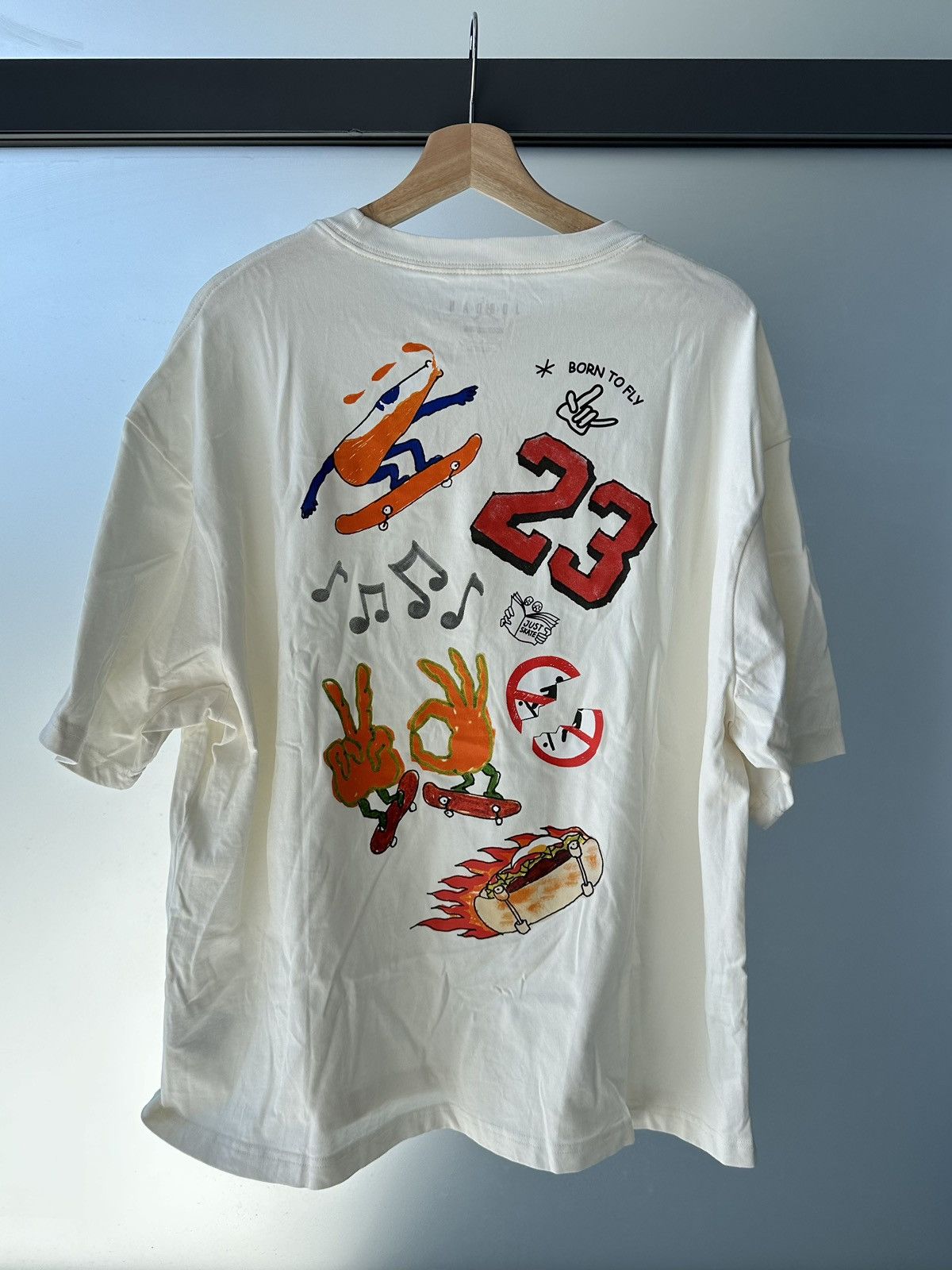 Jordan Brand × Nike Nike Jordan logo oversized tee Size US XL / EU 56 / 4 - 4 Thumbnail