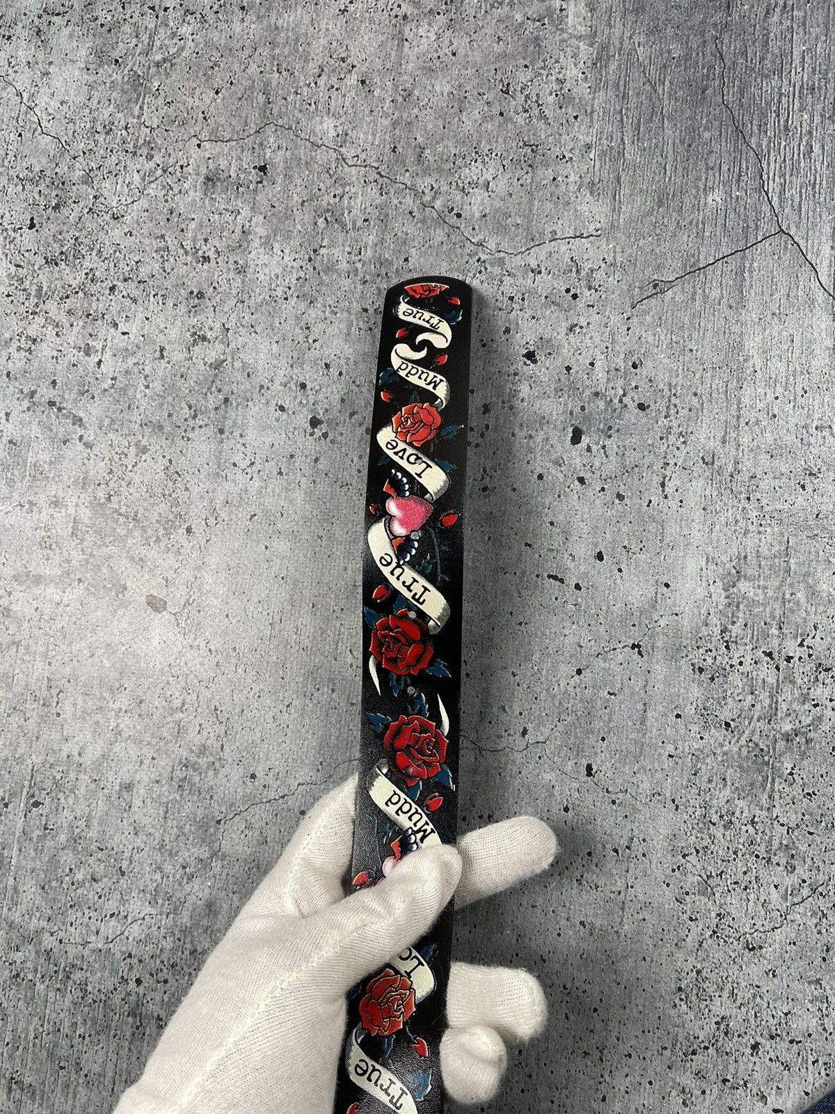 Christian Audigier × Ed Hardy Y2K Ed Hardy by Christian Audigier Style Vintage Belt Size ONE SIZE - 6 Thumbnail