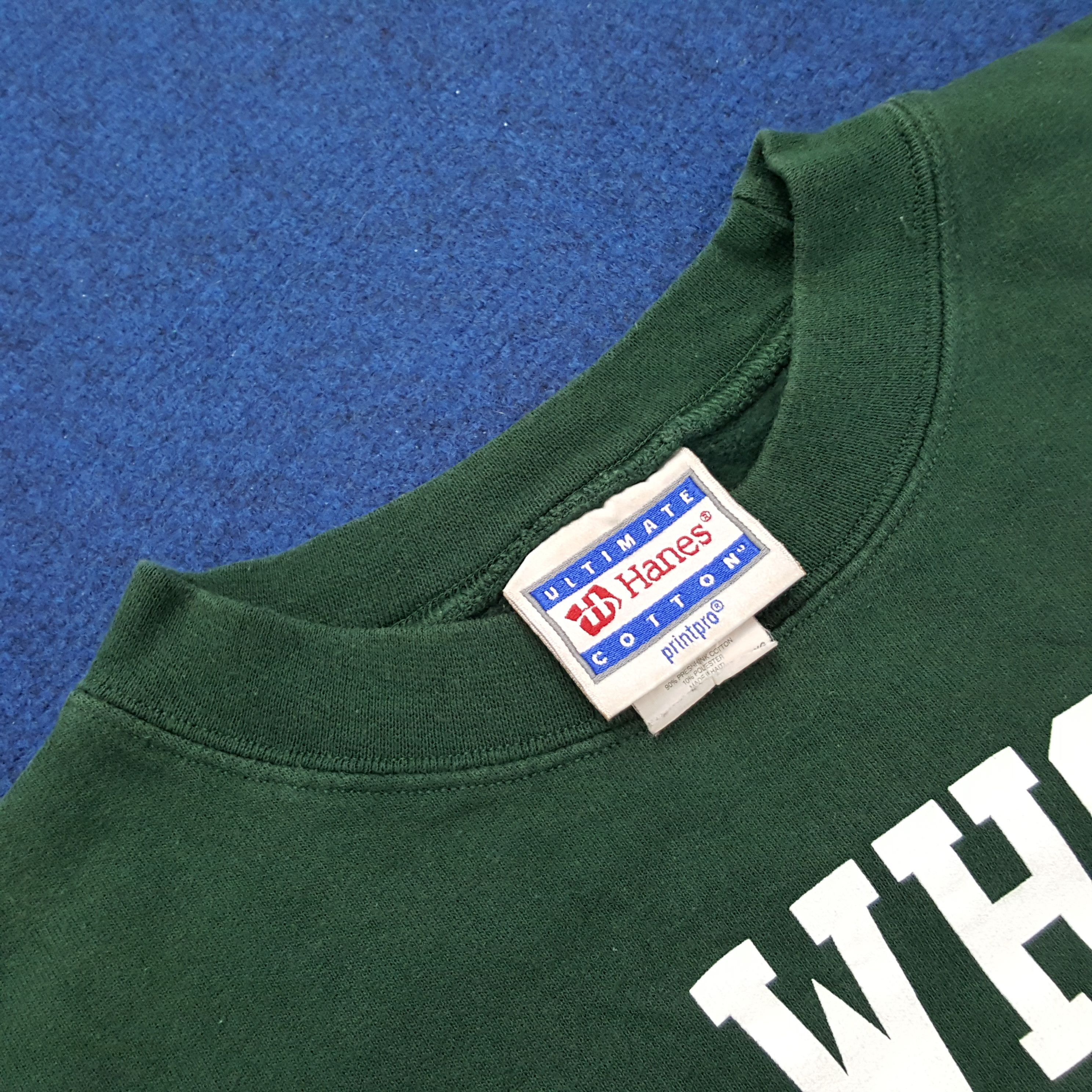 MLB × Vintage Vintage WHS Washington Baseball MBL Sports Sweatshirt Size US XXL / EU 58 / 5 - 4 Thumbnail