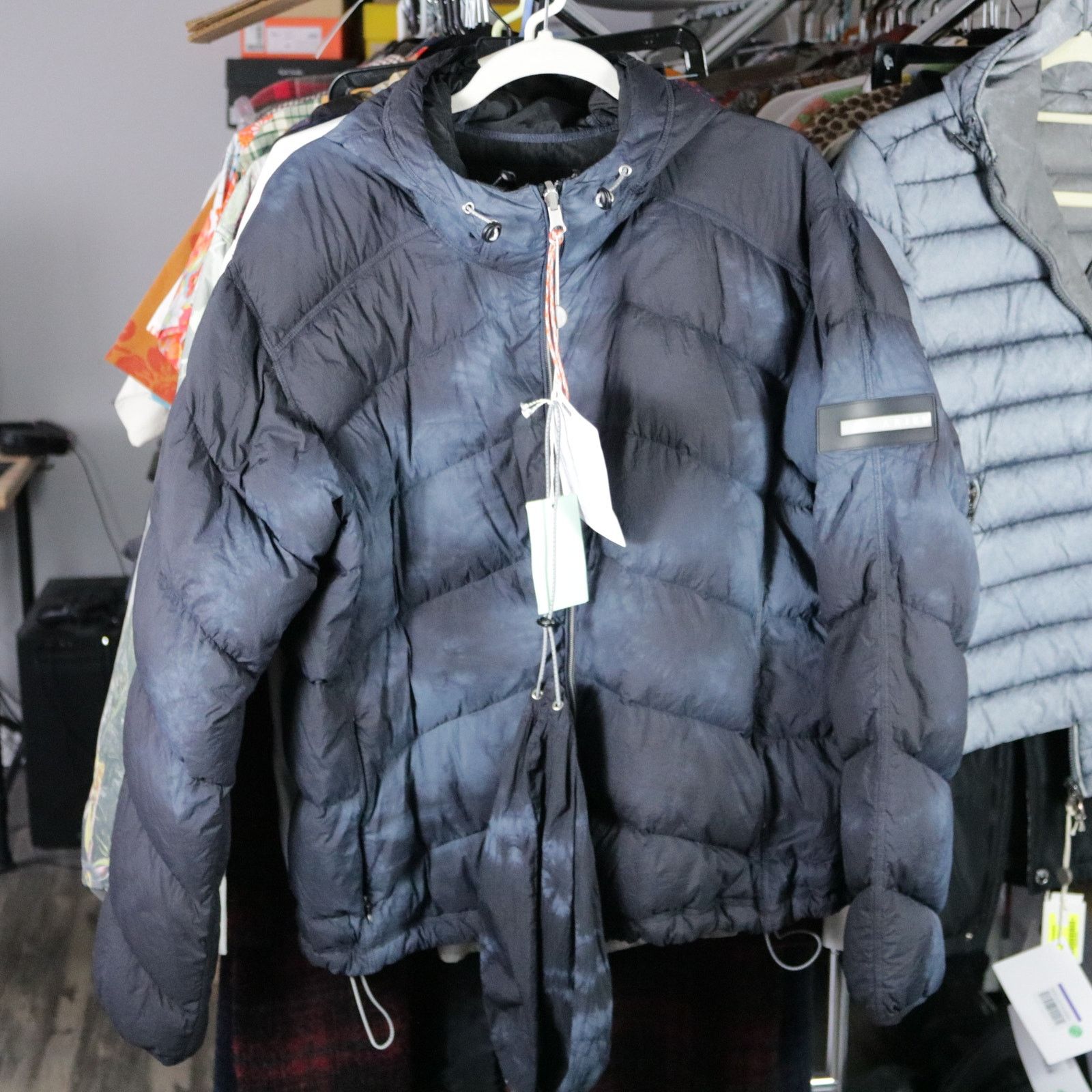 Aries Aries Tie Dye Goose Down Jacket Packable Shell Italy Medium Size US M / EU 48-50 / 2 - 1 Thumbnail