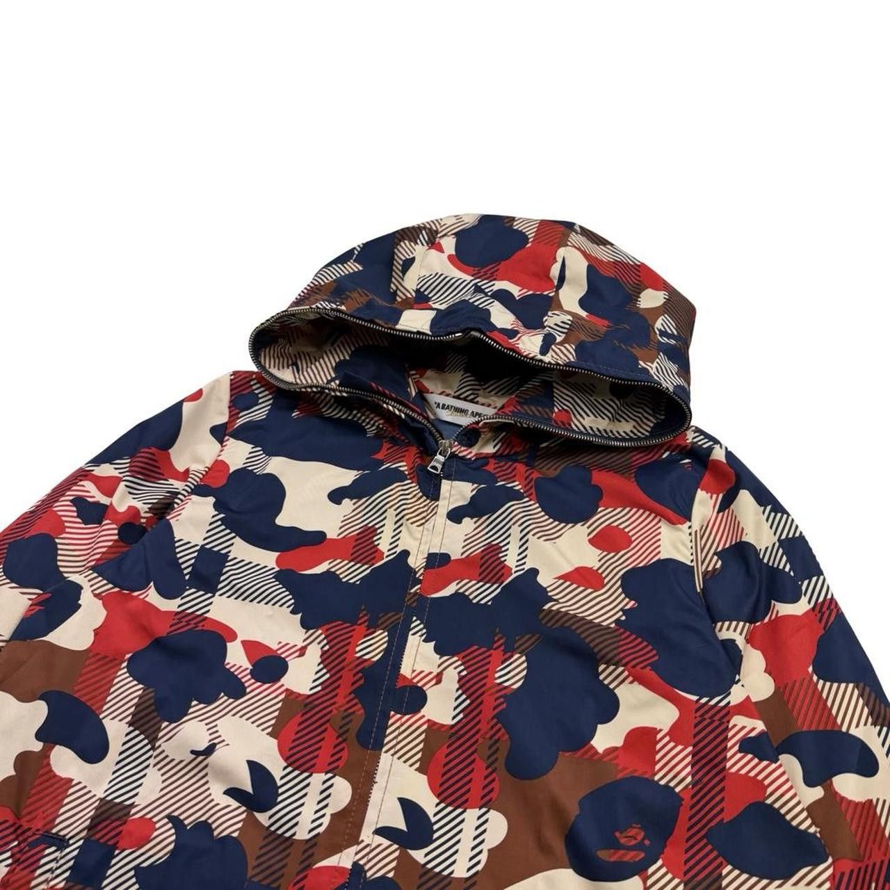 Bape Bape Camo Chequered Jacket - Extra Small Size XS / US 0-2 / IT 36-38 - 4 Thumbnail