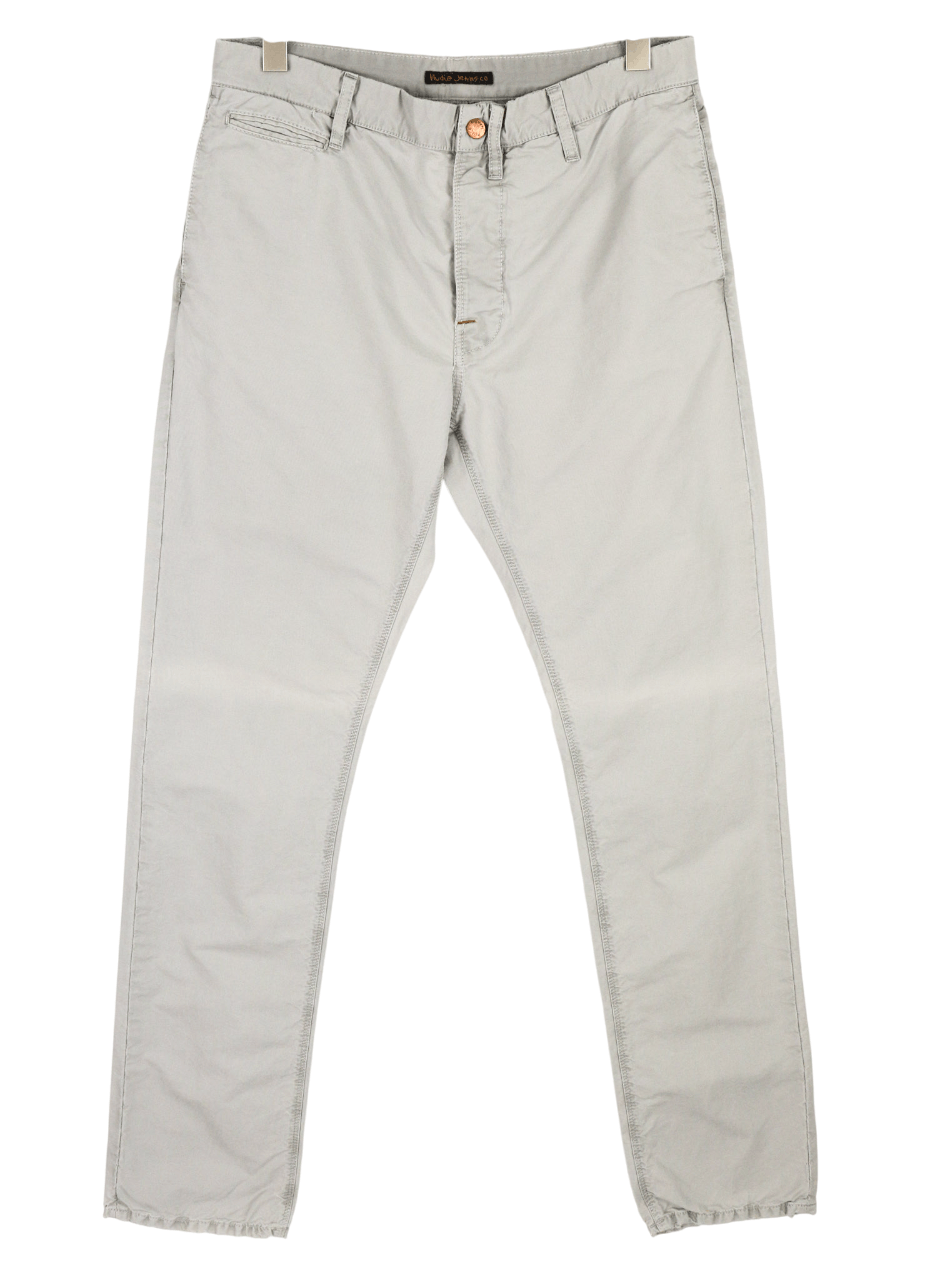 Nudie Jeans KHAKI REGULAR W32/L34 Organic Cotton Moon Dust 82568 Size US 32 / EU 48 - 1 Thumbnail