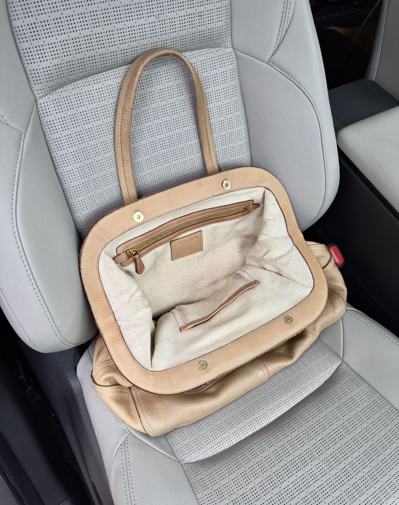 Prada Prada vintage soft calfskin leather high doctors bag Size ONE SIZE - 6 Thumbnail