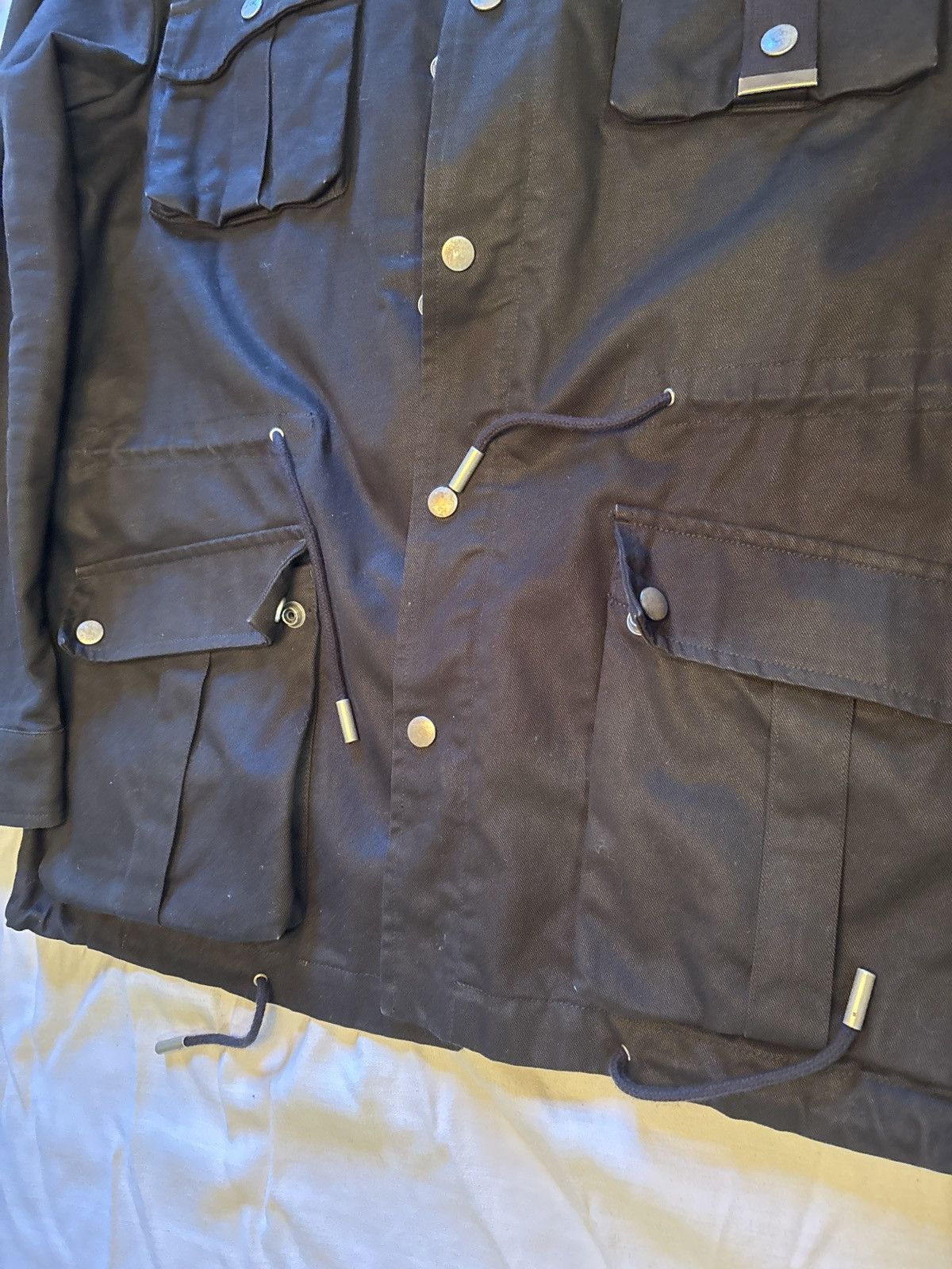 Saint Laurent Paris Military Style Flak Jacketbby Saint Laurent Size US M / EU 48-50 / 2 - 6 Thumbnail