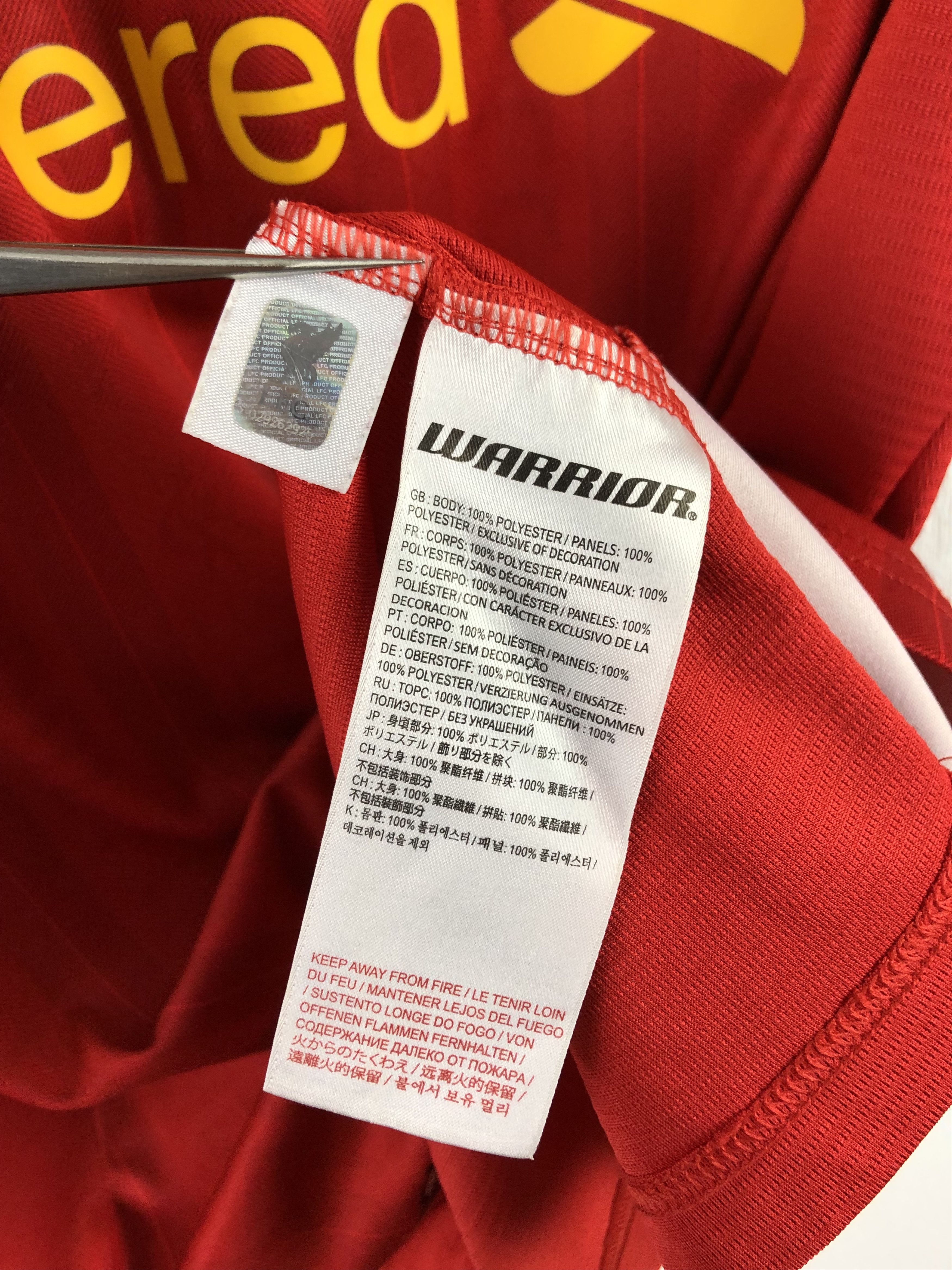 Other Liverpool Home football shirt 2013 Soccer #29 Borini Jersey Size US M / EU 48-50 / 2 - 12 Thumbnail