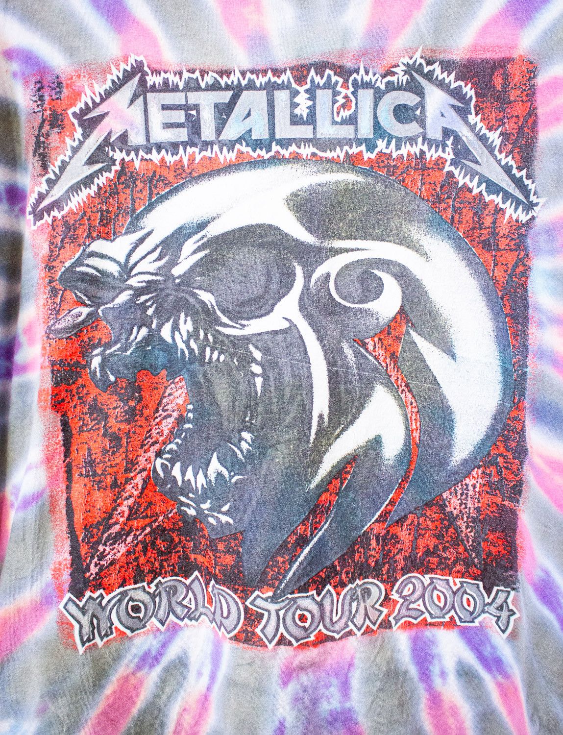 Band Tees × Vintage Vintage Metallica St Anger World Tour Concert T Shirt 2004 Size US XL / EU 56 / 4 - 4 Thumbnail