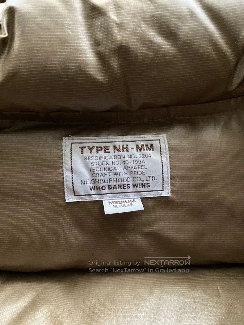 Neighborhood Neighborhood MIL-DOWN 17W Jacket. Size US M / EU 48-50 / 2 - 3 Thumbnail