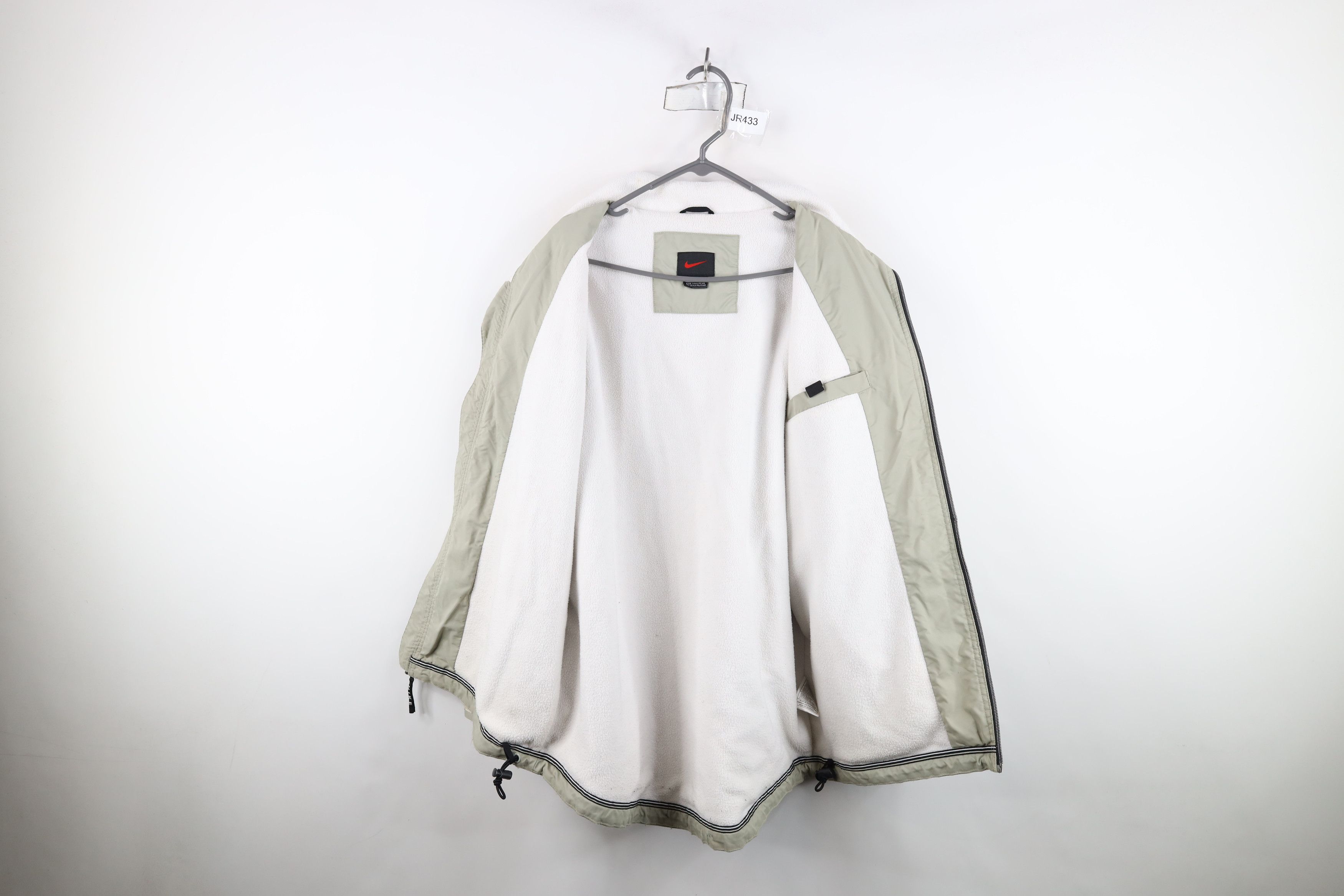 Nike Vintage 90s Y2K Nike Scott Mini Swoosh Fleece Lined Jacket Size US M / EU 48-50 / 2 - 11 Thumbnail