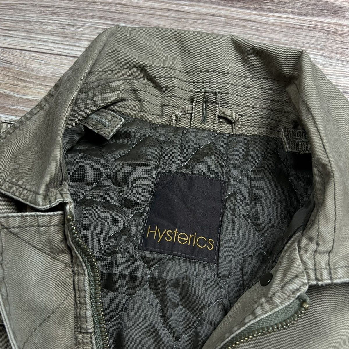 Hysteric Glamour 00s Hysteric Glamour Vintage Heavy Military Coat Jacket Size US M / EU 48-50 / 2 - 5 Thumbnail