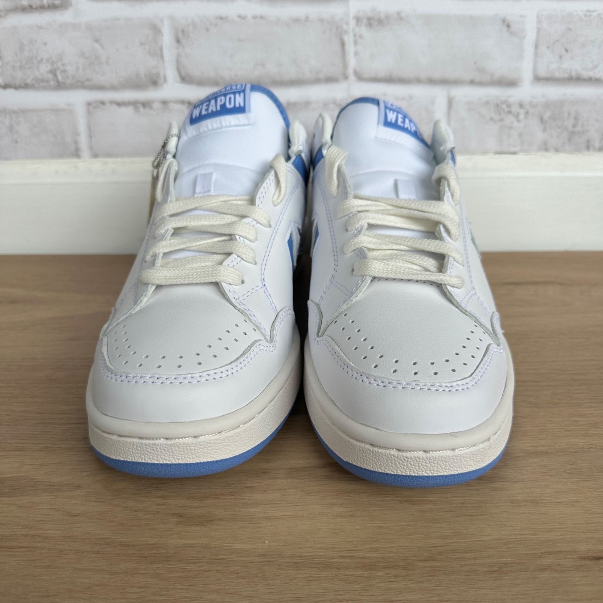 Converse ⭐Converse Weapon Low Blue White Sz 10 Men's Shoes Open Sky S Size US 10 / EU 43 - 4 Thumbnail