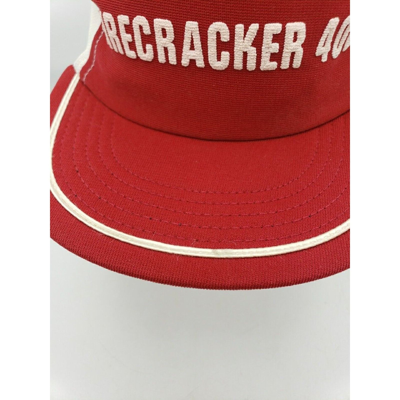 Other 70s 80s Winston Cup Firecracker 400 NASCAR Truckers Hat USA Size ONE SIZE - 5 Thumbnail