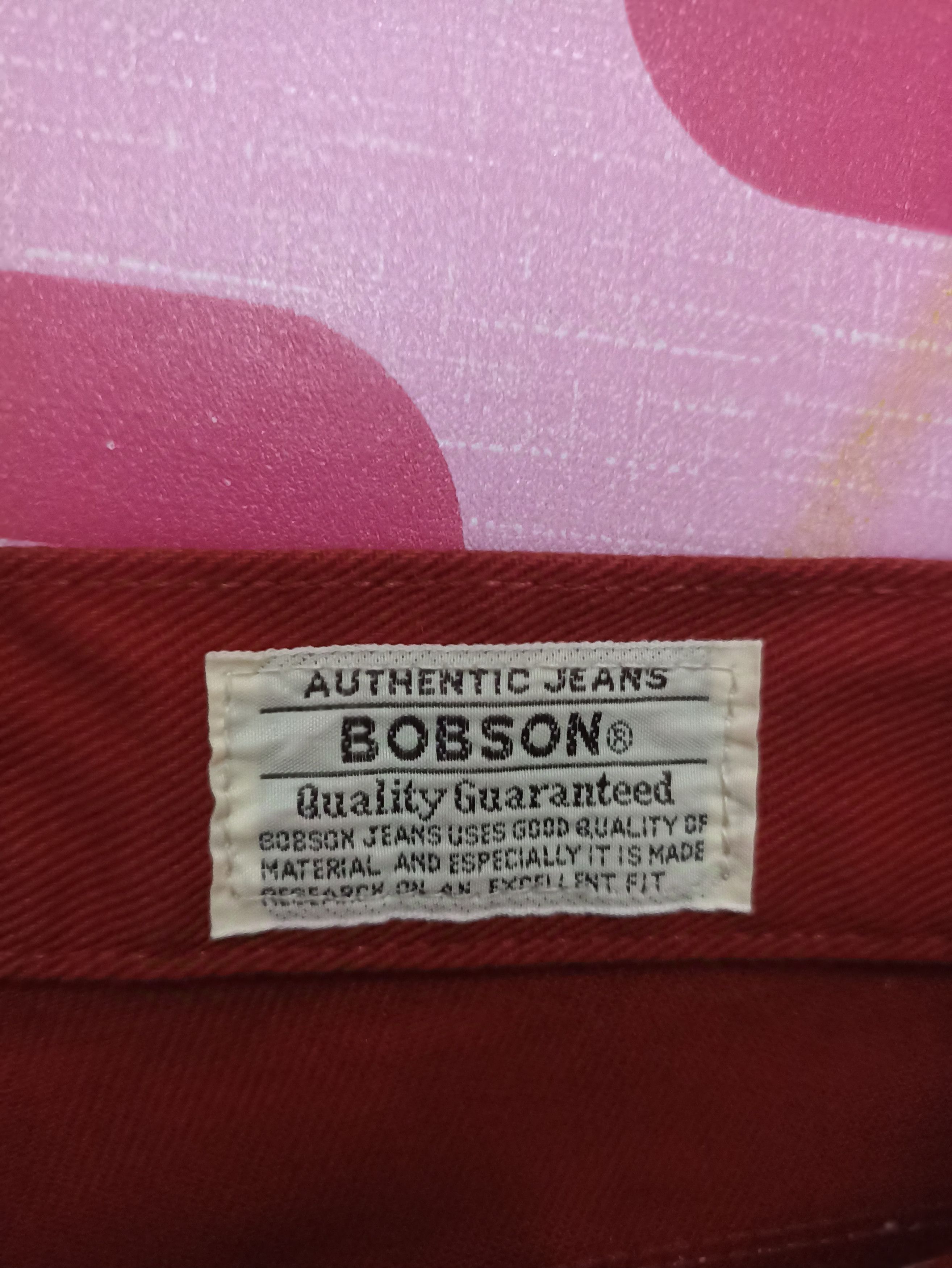 Beauty Beast Vtg 80s Vintage Bobson jeans size 32" red colour Size US 32 / EU 48 - 8 Thumbnail