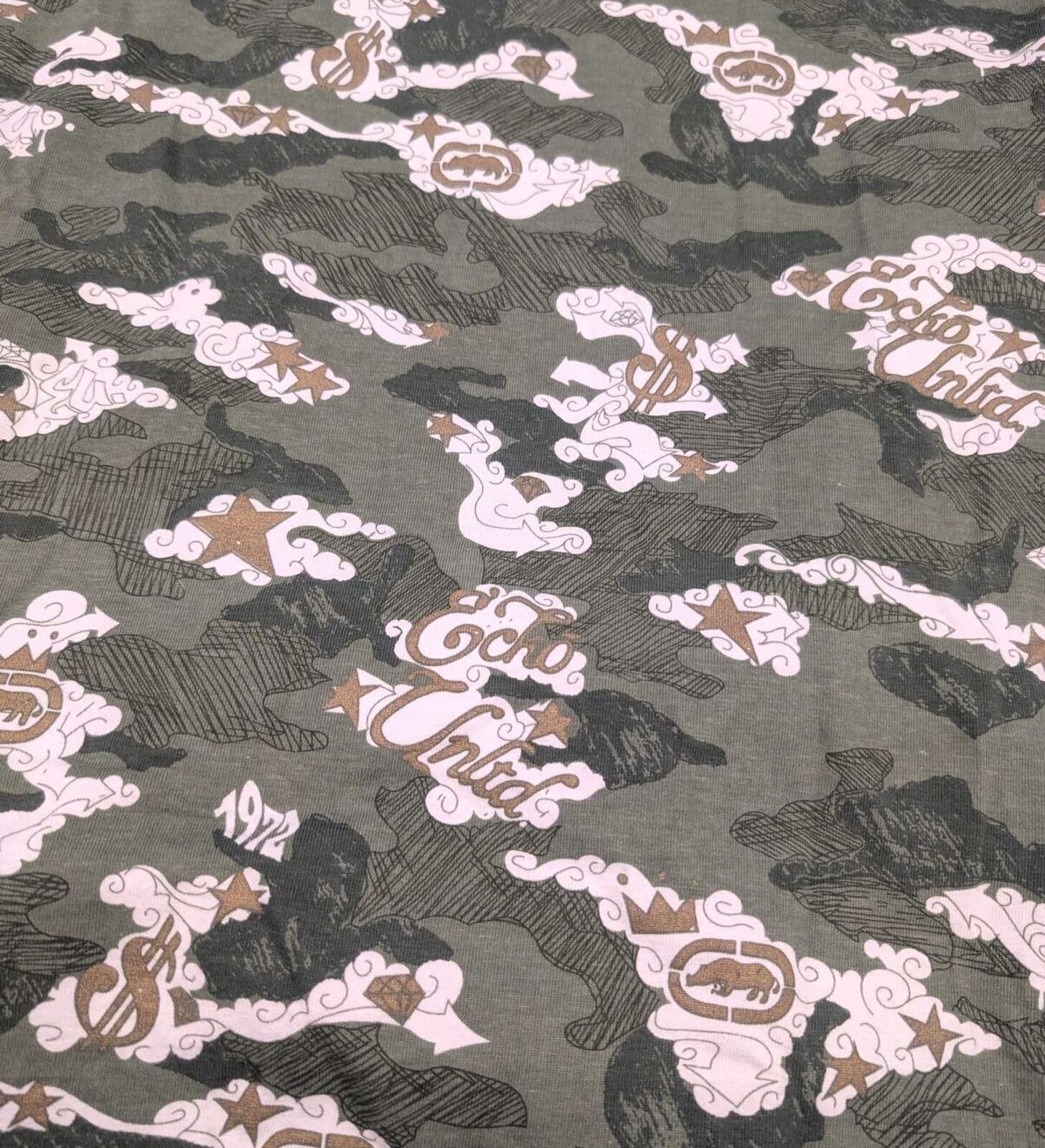Ecko Unltd. Y2K Ecko Unltd Money Clouds All Over Camo Print T-shirt Size US L / EU 52-54 / 3 - 2 Thumbnail