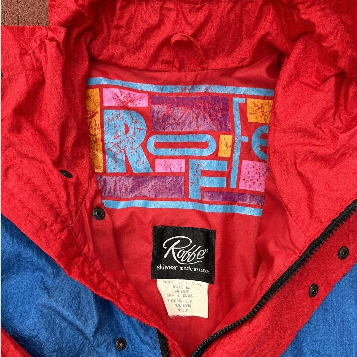 Other Vtg Roffe Mens Jacket Skiwear Medium Capri Skiwear Size US M / EU 48-50 / 2 - 6 Thumbnail