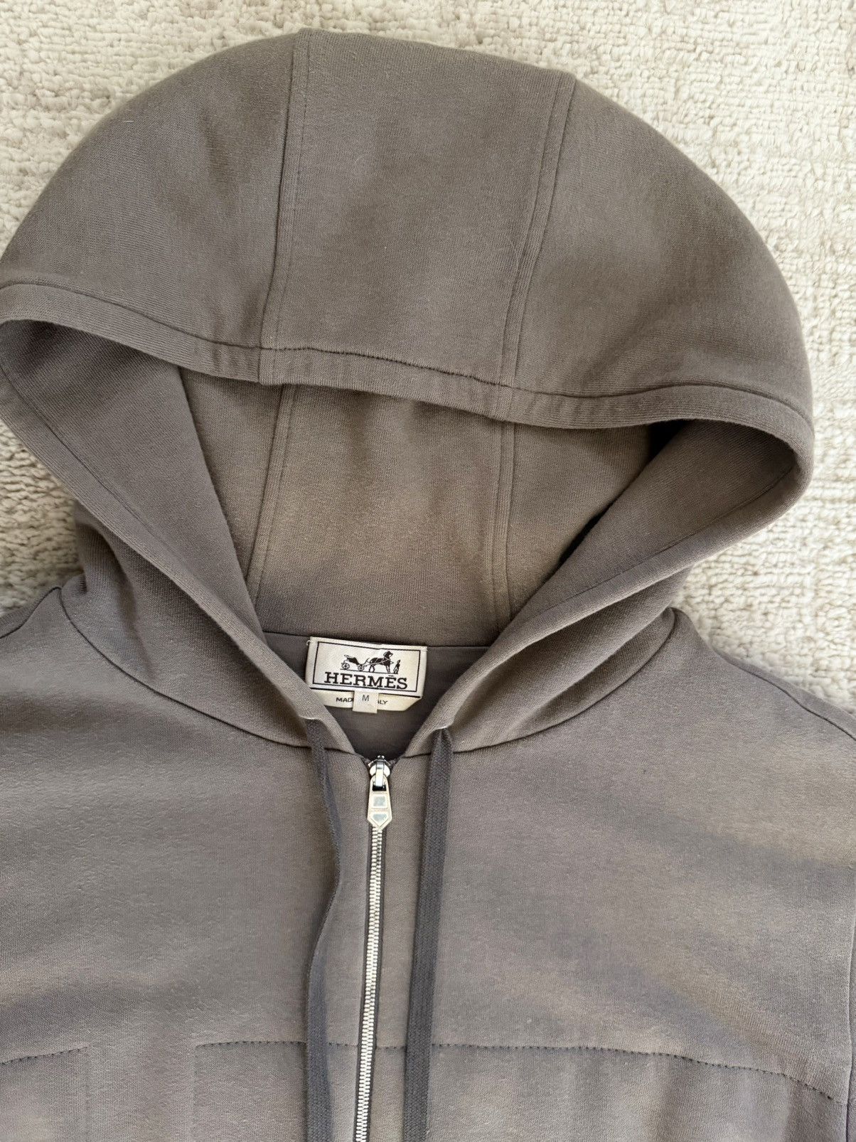 Hermes Hermes Lined Zip-Up Hoodie Size US M / EU 48-50 / 2 - 11 Thumbnail