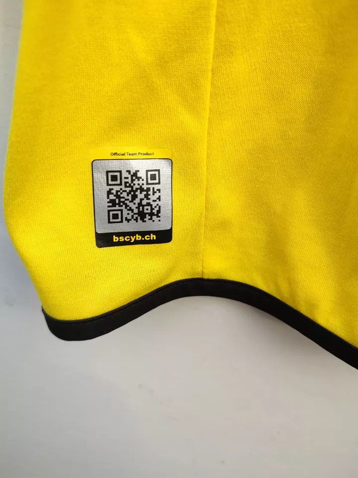 Vintage BSC Young Boys 2012-13 Home FOOTBALL Kit SHIRT SOCCER Size US XXL / EU 58 / 5 - 11 Thumbnail