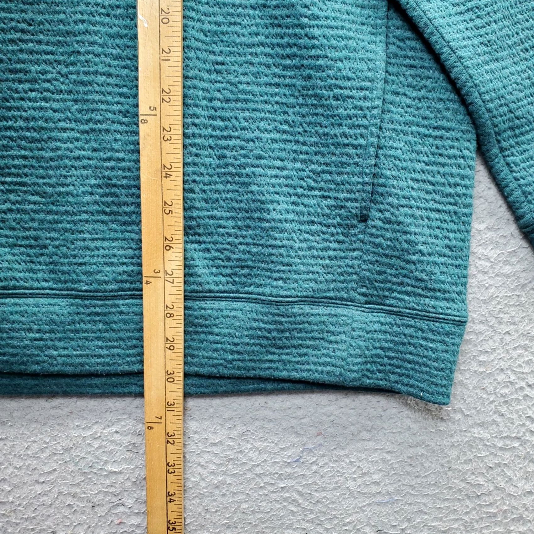 Vintage VRST Sweatshirt Men 2XL Green Kangaroo Pocket Raglan Sleeve Mock Neck 1/4 Zip Size US XXL / EU 58 / 5 - 3 Thumbnail