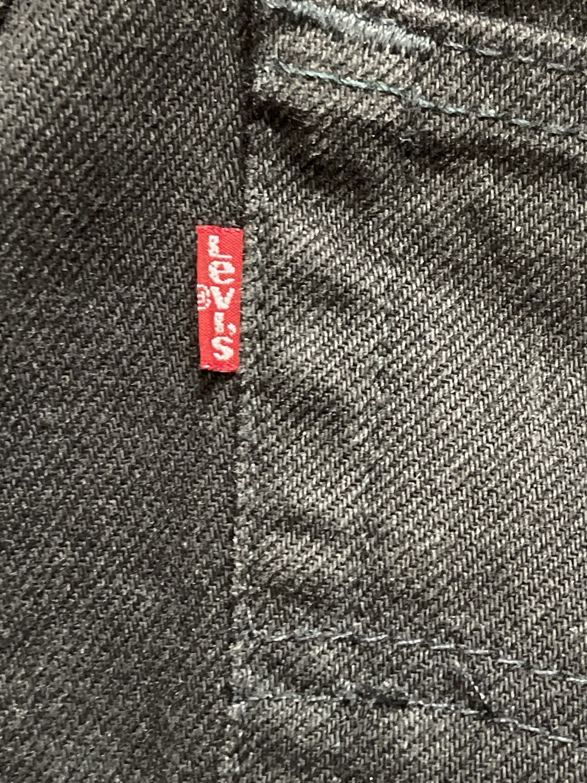 Levi's 512 Slim Taper Fit Black Levi’s Jeans Size US 34 / EU 50 - 4 Thumbnail