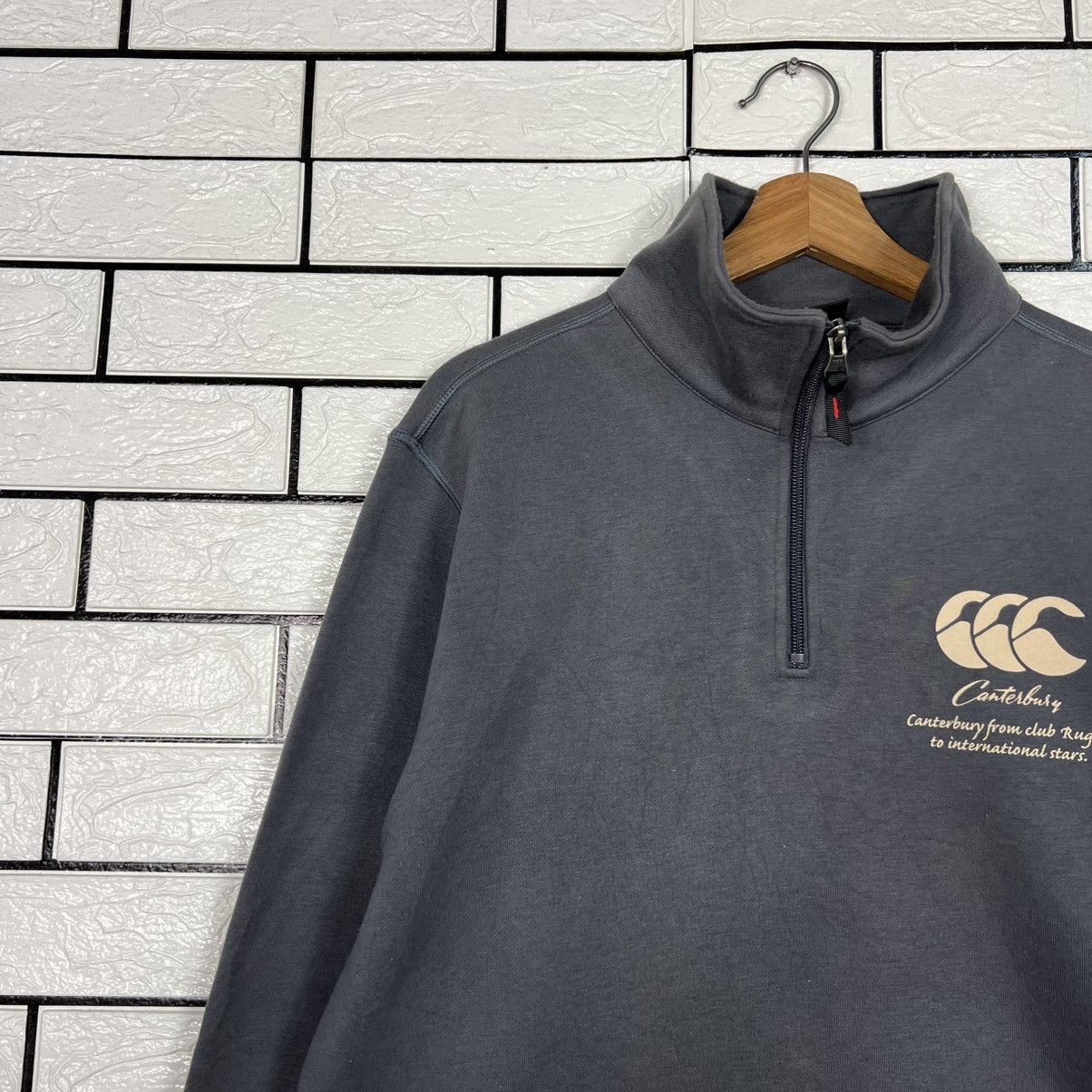 Canterbury of New Zealand Vintage 90's CANTERBURY Half Zipper Sweatshirt #4180-C191 Size US L / EU 52-54 / 3 - 3 Thumbnail