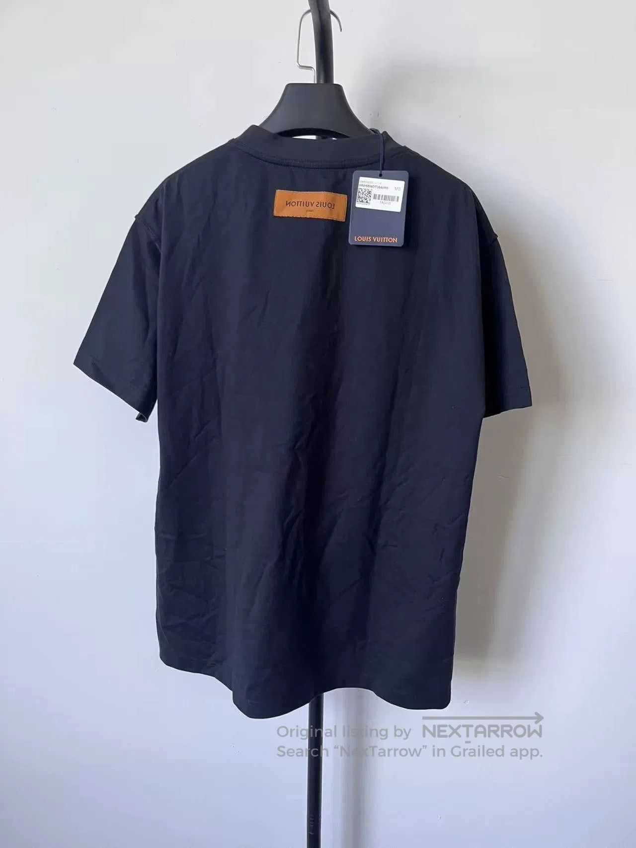 Louis Vuitton Louis Vuitton Logo Solid Short Sleeve T-Shirt. Size US M / EU 48-50 / 2 - 2 Thumbnail