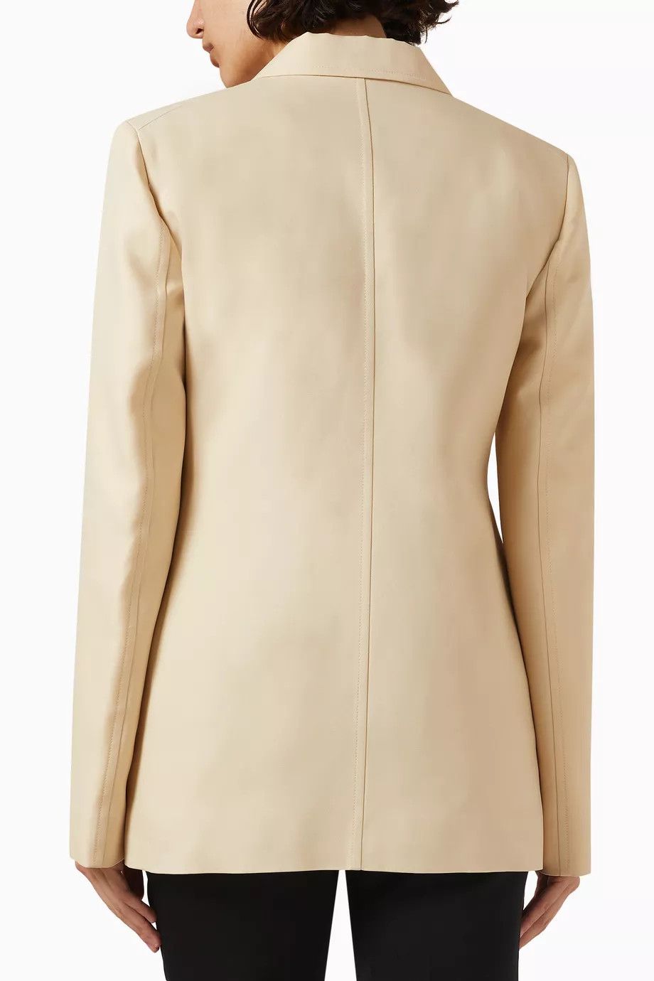 Jil Sander o1y0925 Blazer in Beige Size S / US 4 / IT 40 - 2 Thumbnail