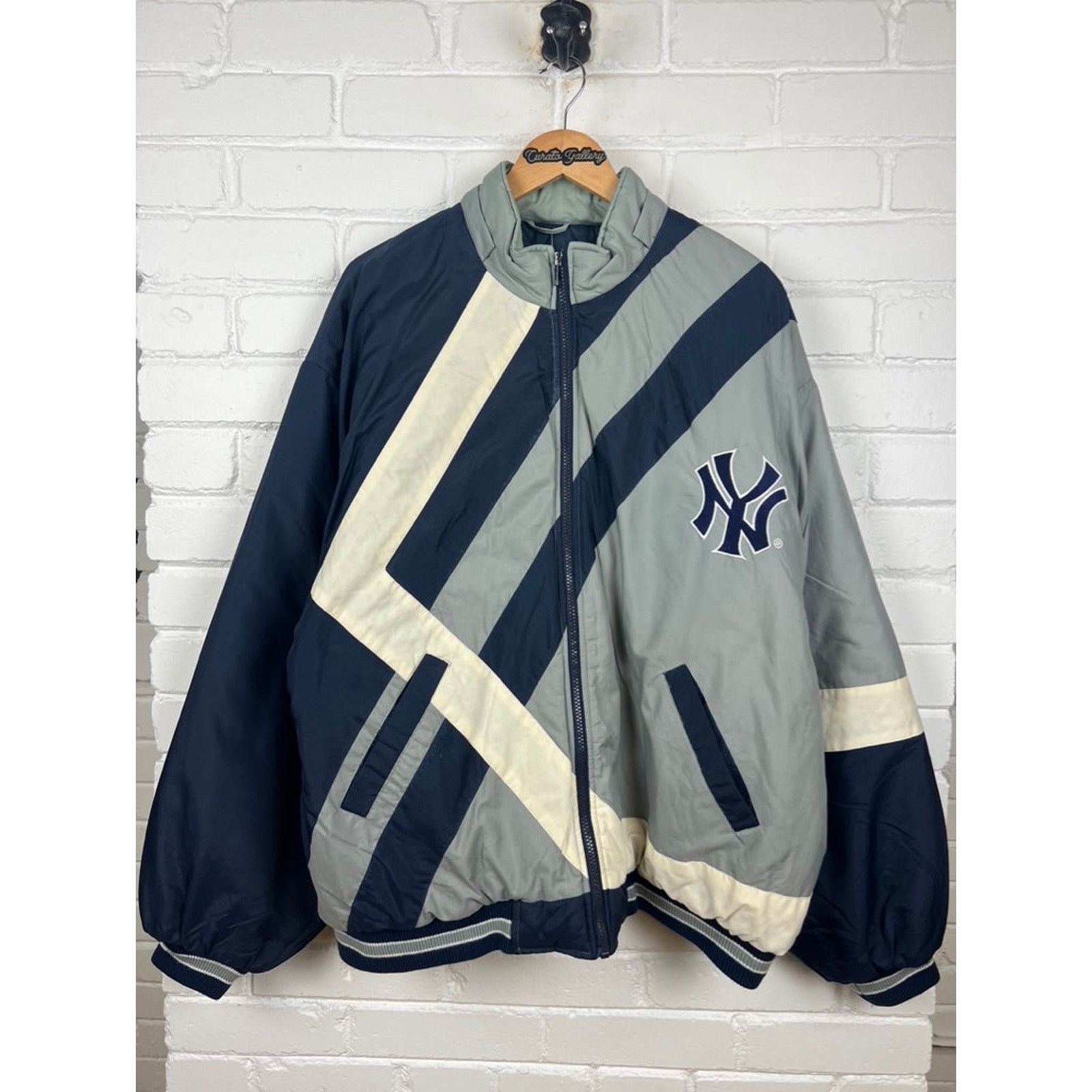 Vintage Vintage 90s New York Yankees Felco Embroidered Insulated XXL Size US XXL / EU 58 / 5 - 1 Thumbnail