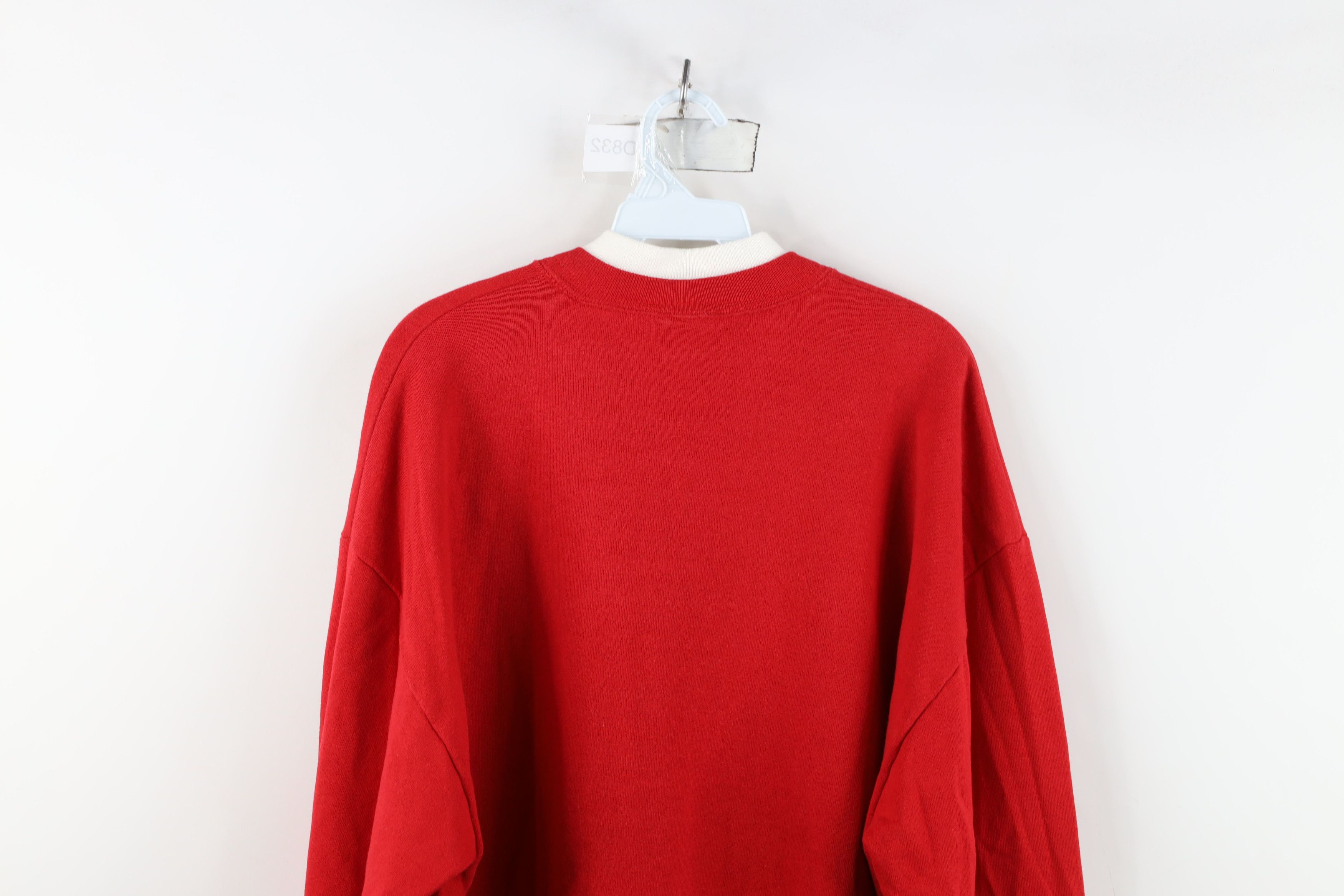 Vintage Vintage 90s Streetwear Snow Bird Flower Sweatshirt USA Size XL / US 12-14 / IT 48-50 - 14 Thumbnail
