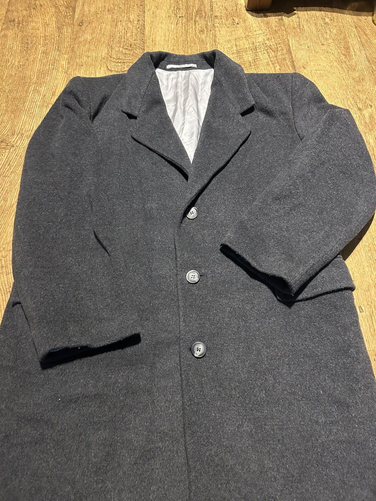 Other Vintage Wool and Cashmere long coat - Made in England Size US S / EU 44-46 / 1 - 2 Thumbnail