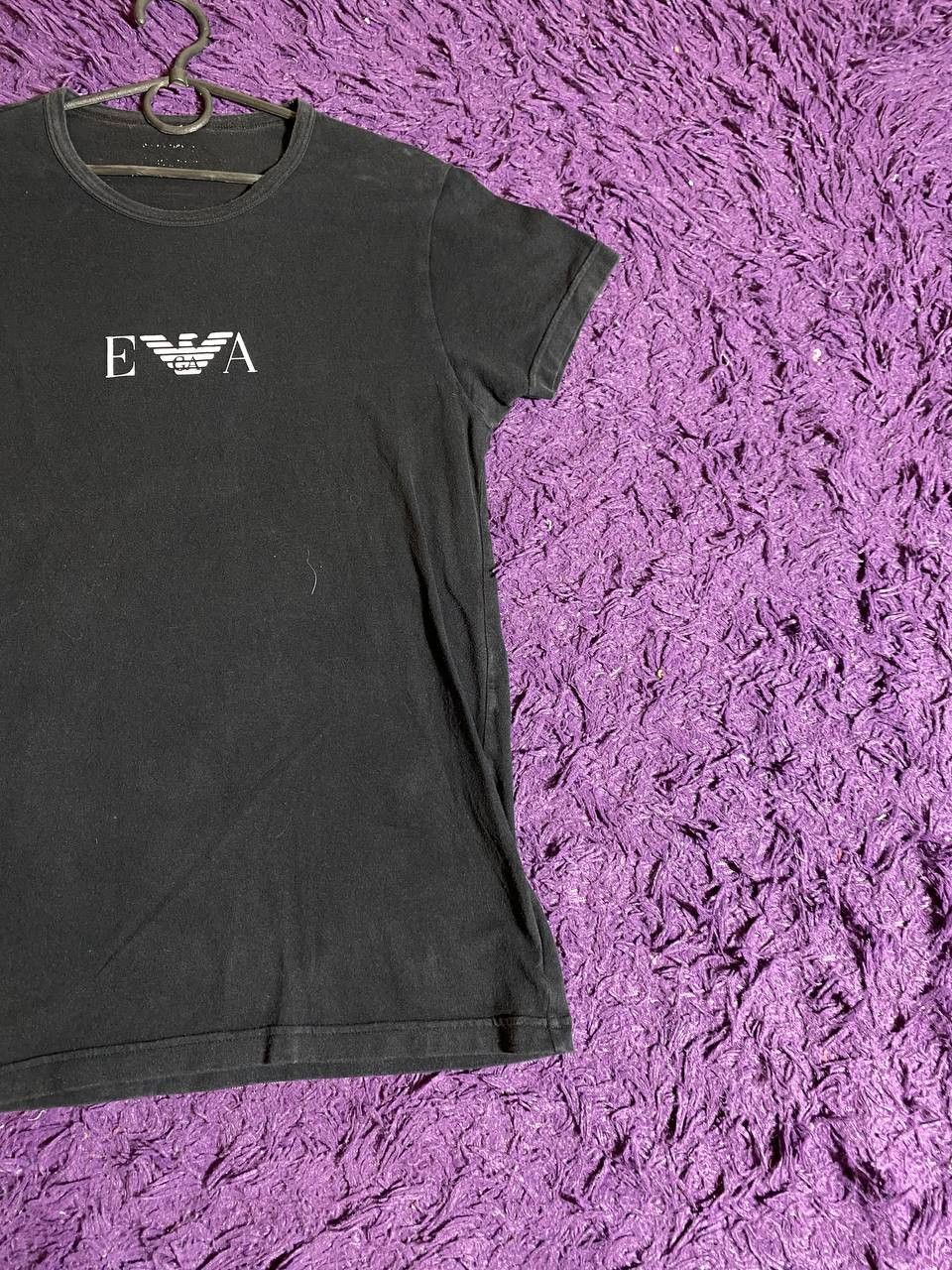 Armani × Vintage Vintage Emporio Armani Logo T Shirt Size S / US 4 / IT 40 - 2 Thumbnail