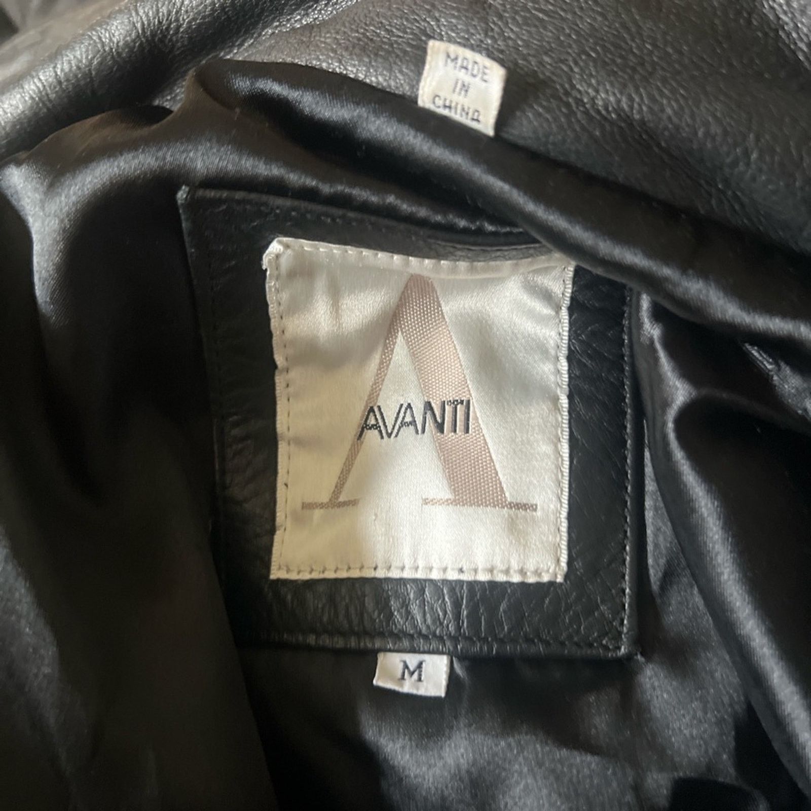 Other Avanti genuine leather jacket Size M / US 6-8 / IT 42-44 - 4 Thumbnail
