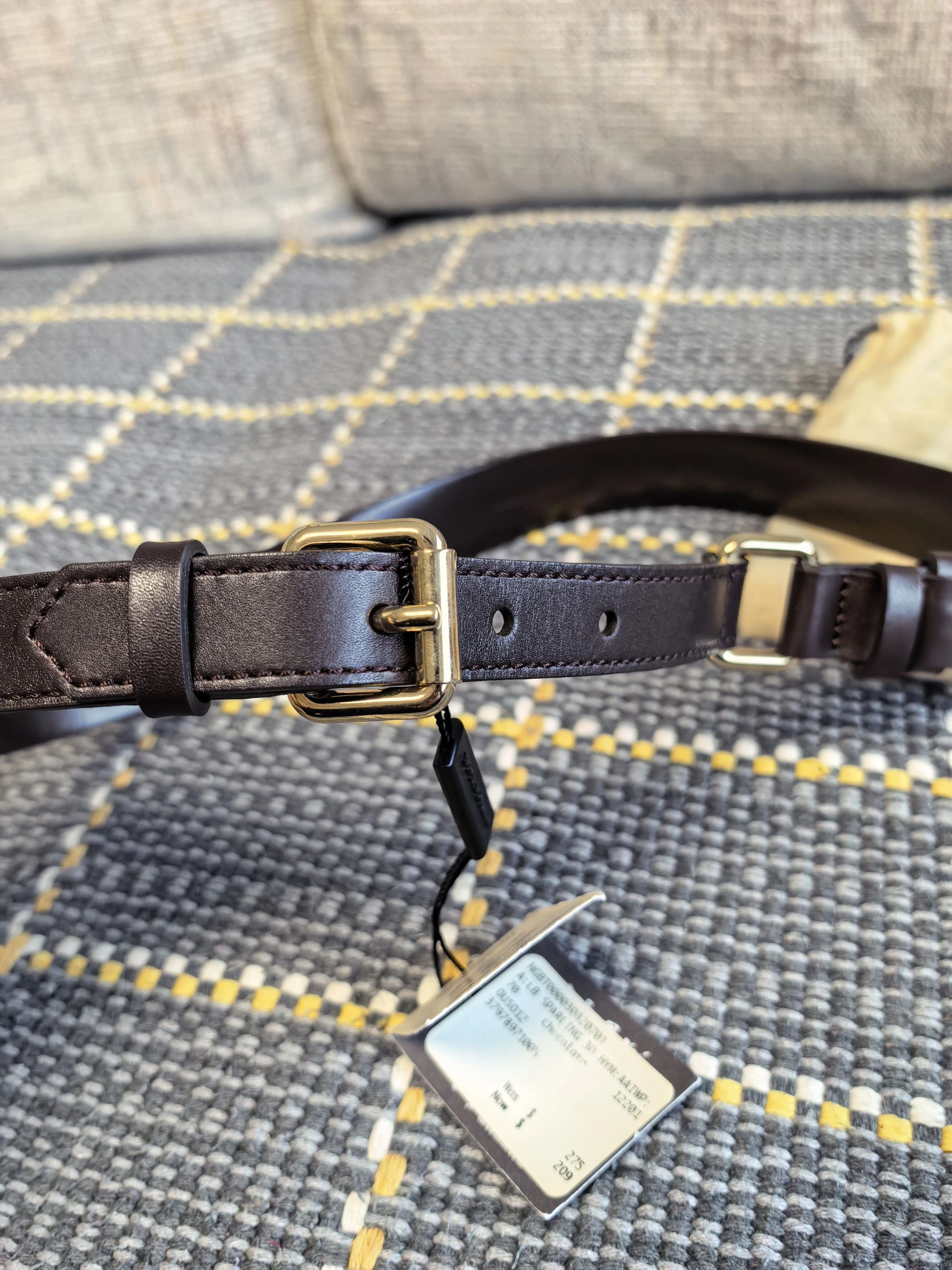 Burberry Burberry Women's Horseferry Logo Belt New With Tags Size ONE SIZE - 6 Thumbnail