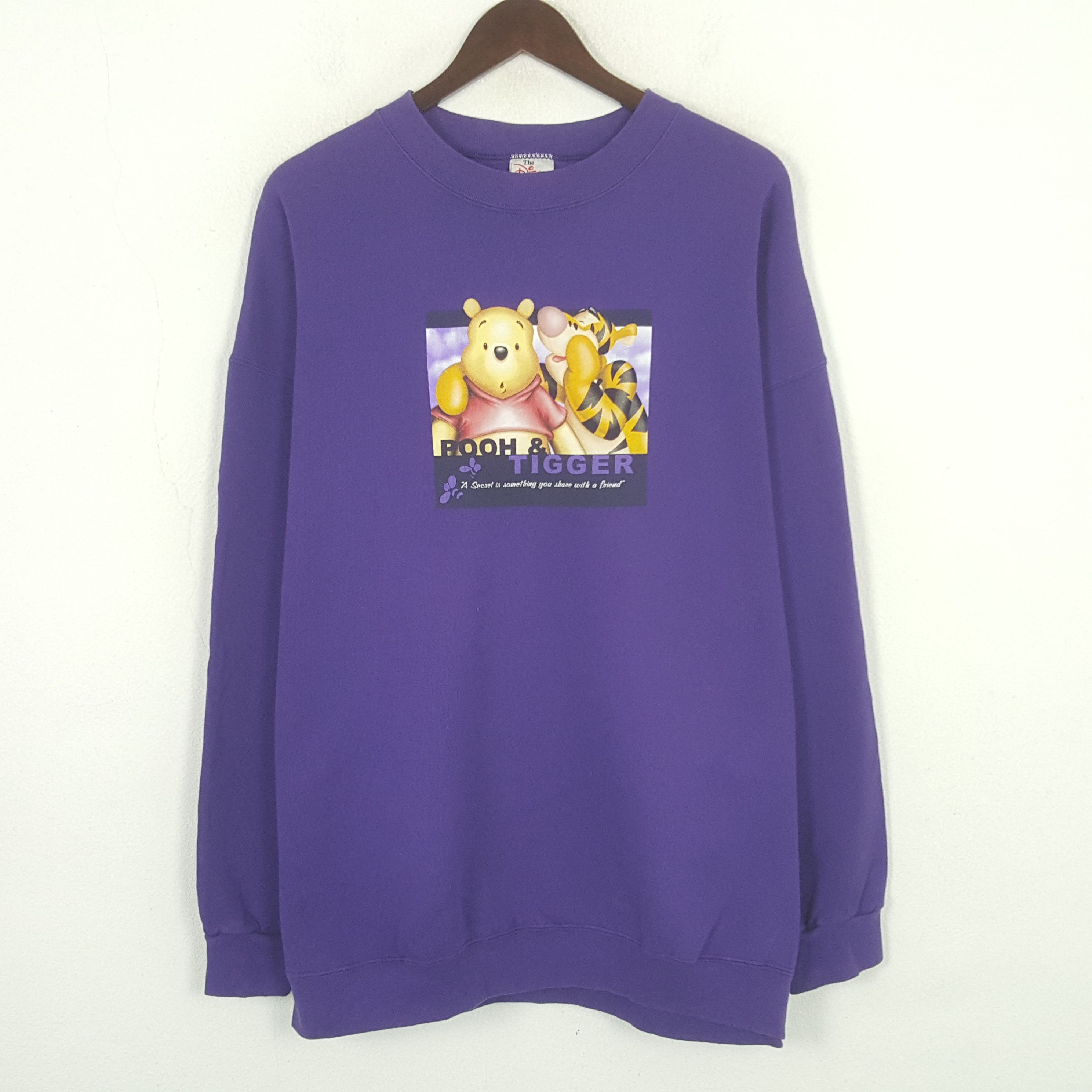 Disney Vintage The Disney Store Pooh & Tigger Sweatshirt Size US XXL / EU 58 / 5 - 1 Thumbnail