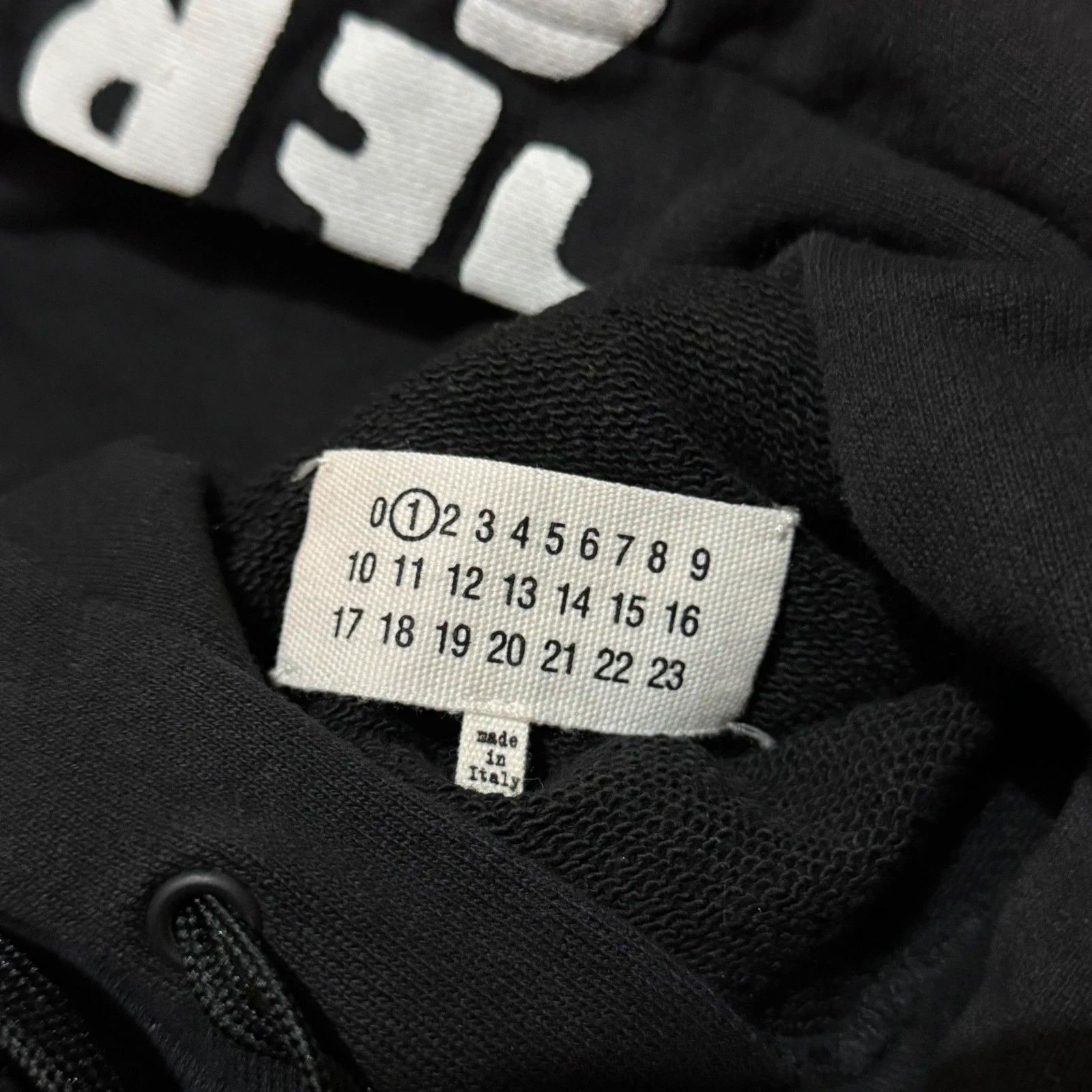 Maison Margiela F/W 2020 Maison Margiela Aids boxy cropped hoodie Size US L / EU 52-54 / 3 - 6 Thumbnail