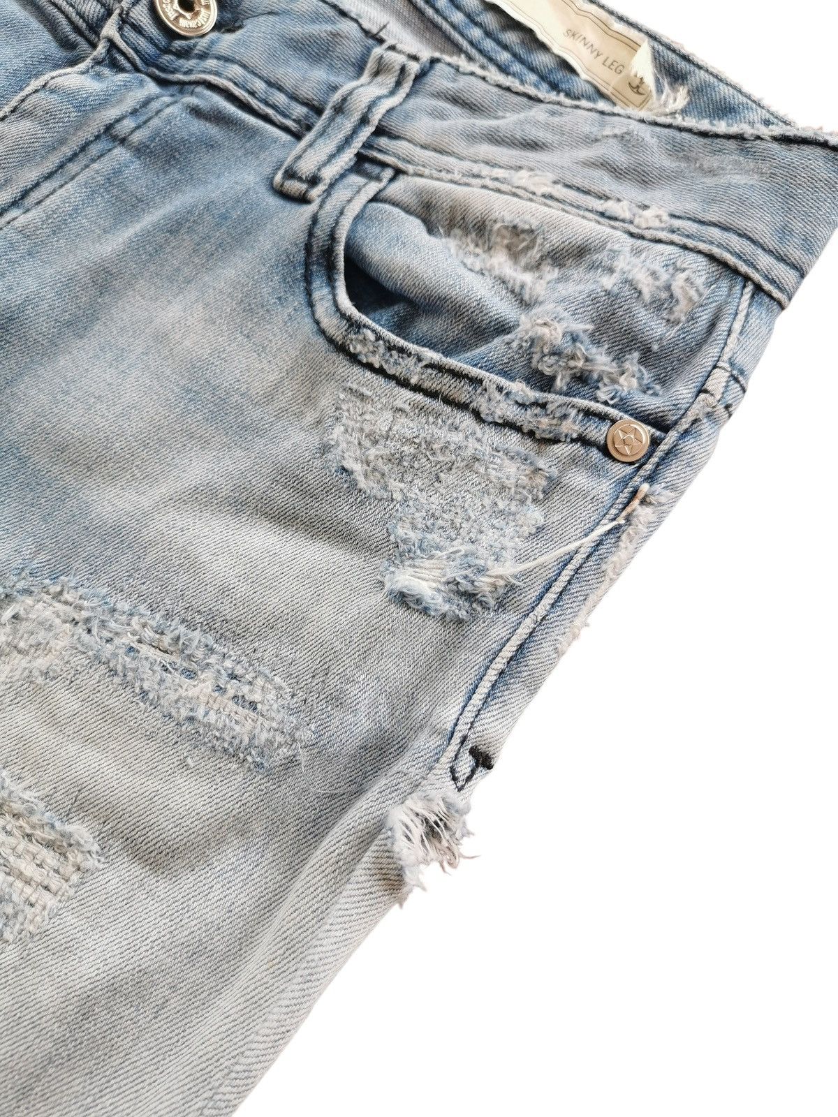 Just Cavalli Just Cavalli Skinny Leg Jeans Size 28" / US 6 / IT 42 - 6 Thumbnail