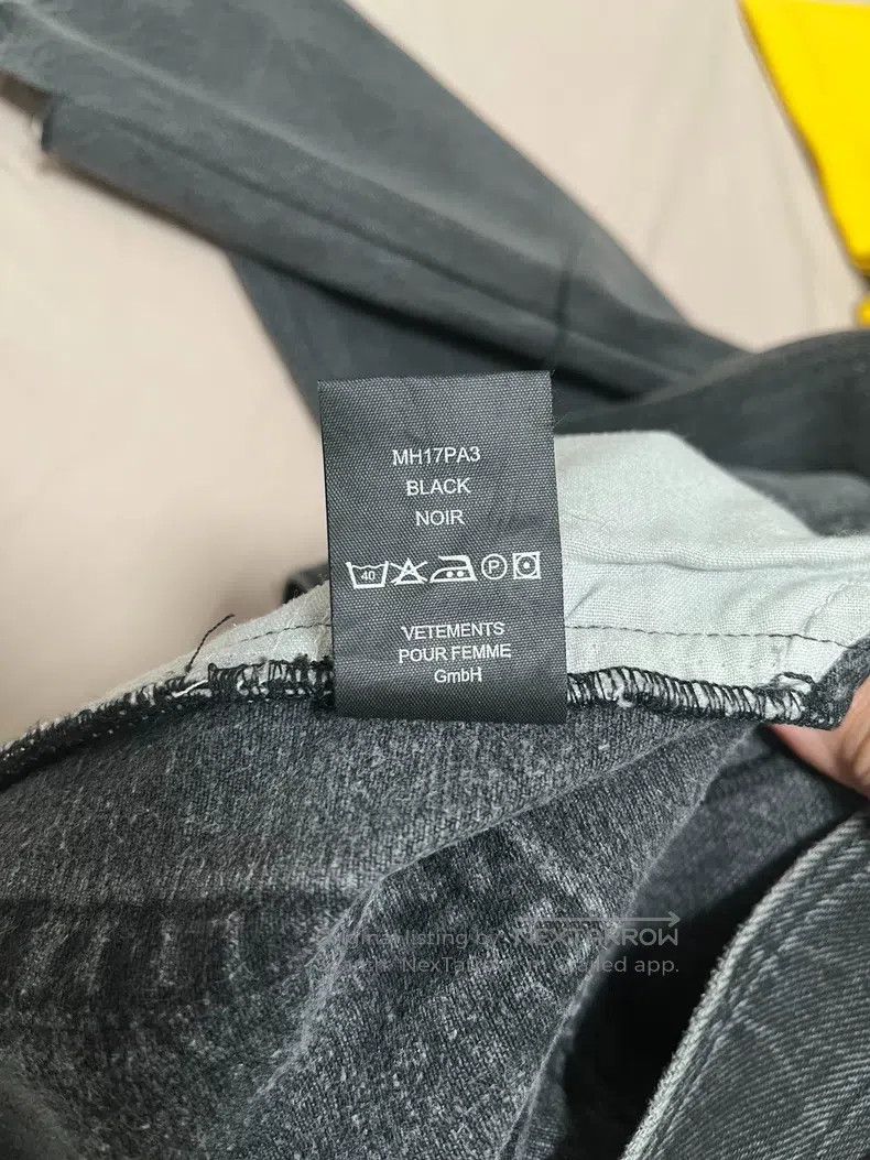 Vetements Vetements size S Distressed Denim Pants Size US 27 - 4 Thumbnail