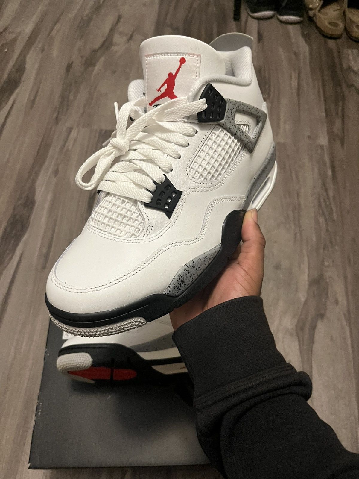 Jordan Brand Jordan 4 White cement Size US 9 / EU 42 - 3 Thumbnail