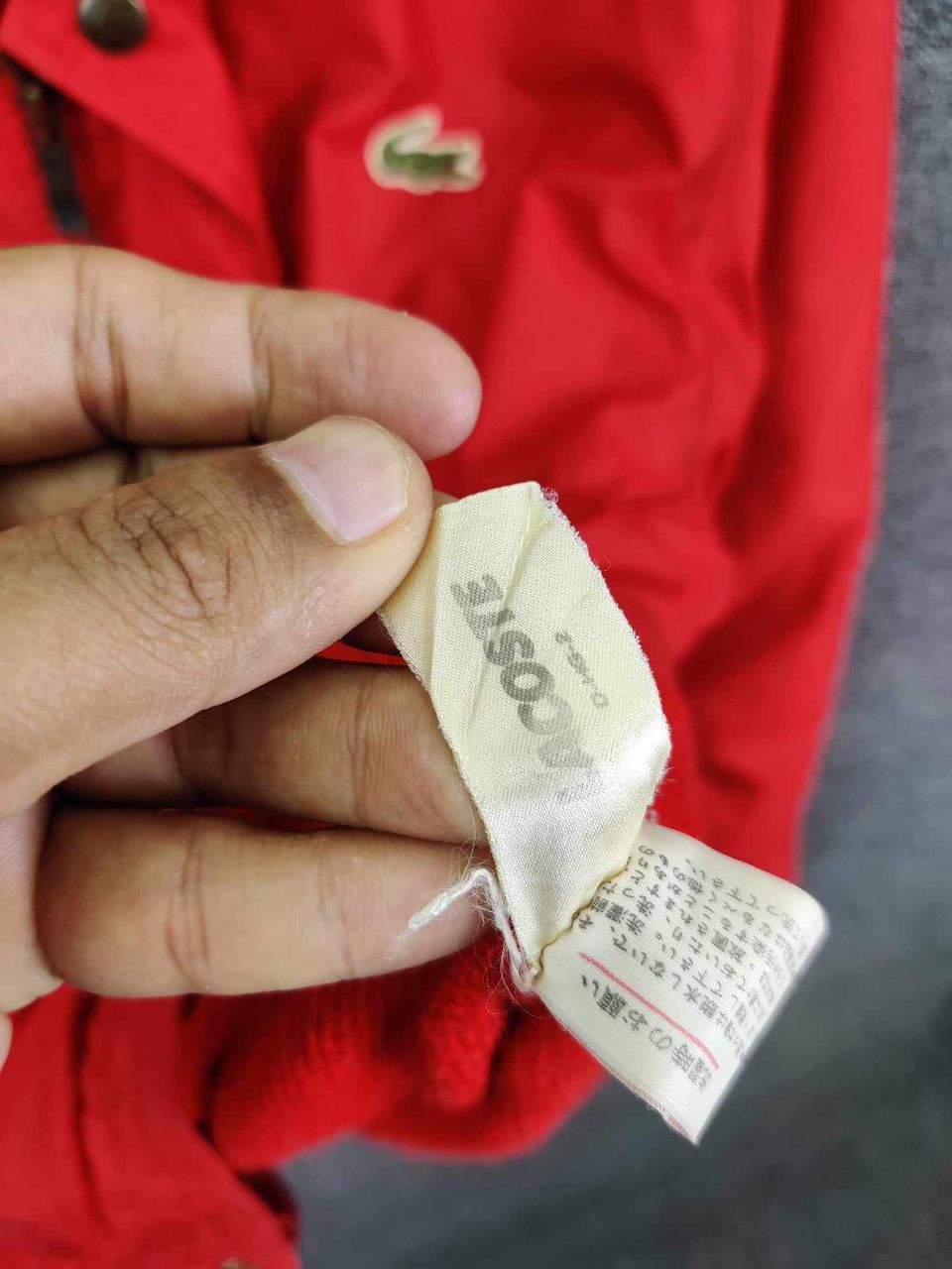 Lacoste Vintage Lacoste Small Logo Bomber Jacket Size US M / EU 48-50 / 2 - 16 Thumbnail