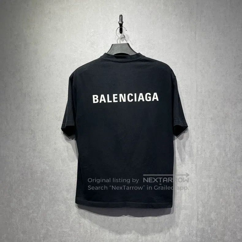 Balenciaga Balenciaga Logo printed short-sleeved T-shirt Size US XS / EU 42 / 0 - 2 Thumbnail