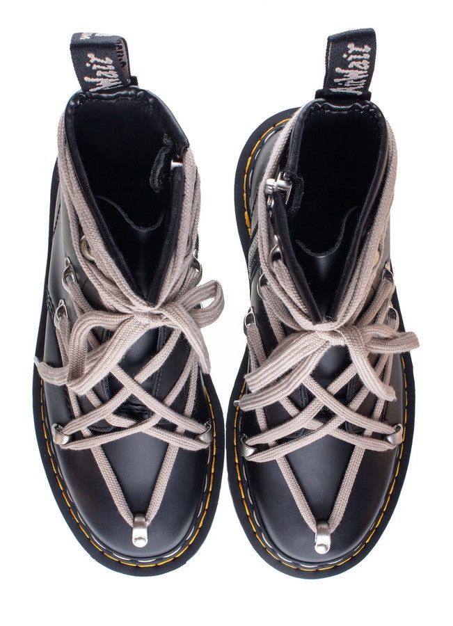 Dr. Martens × Rick Owens Rick Owens Dr Martens 1460 Bex Boots Black Size US 6.5 / IT 36.5 - 4 Thumbnail