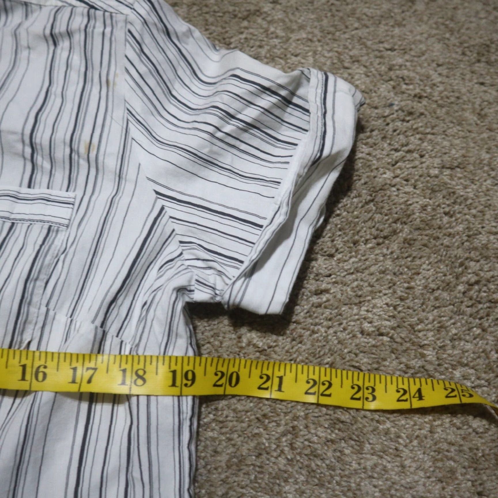 Vintage Covington Shirt White Striped Tunic Top Blouse Adult XL Size XL / US 12-14 / IT 48-50 - 6 Thumbnail