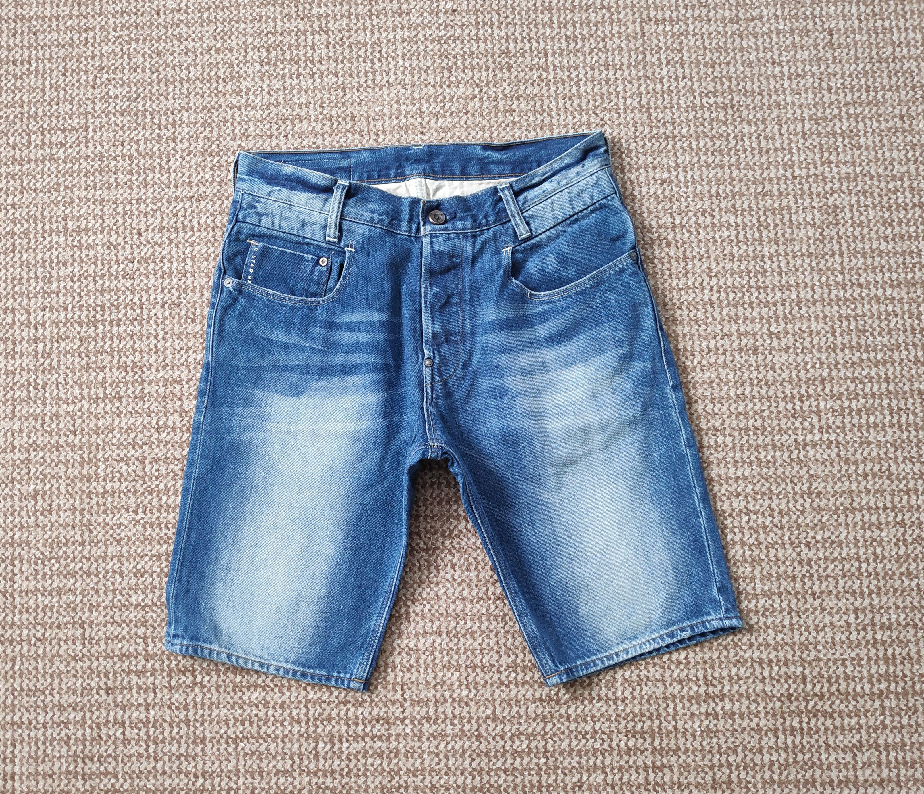 G-Star Vintage G-Star Raw New Radar Tapered Denim Shorts sz W30 Size US 30 / EU 46 - 2 Thumbnail