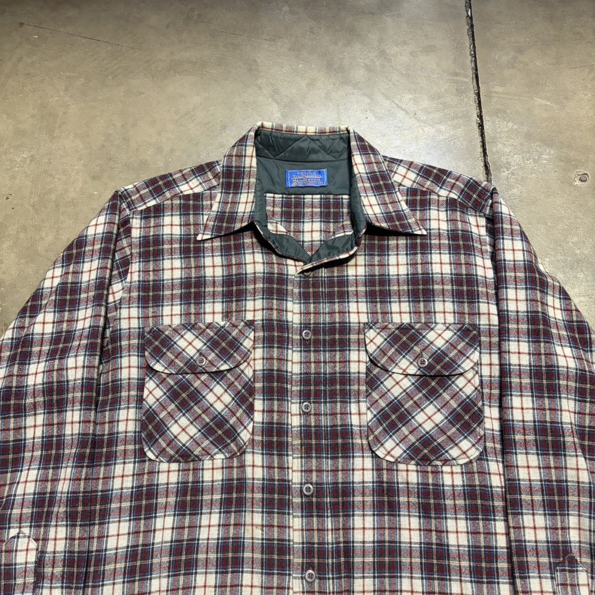 Pendleton Vintage Pendleton Plaid Flannel Shirt Virgin Wool Western Size US L / EU 52-54 / 3 - 5 Thumbnail