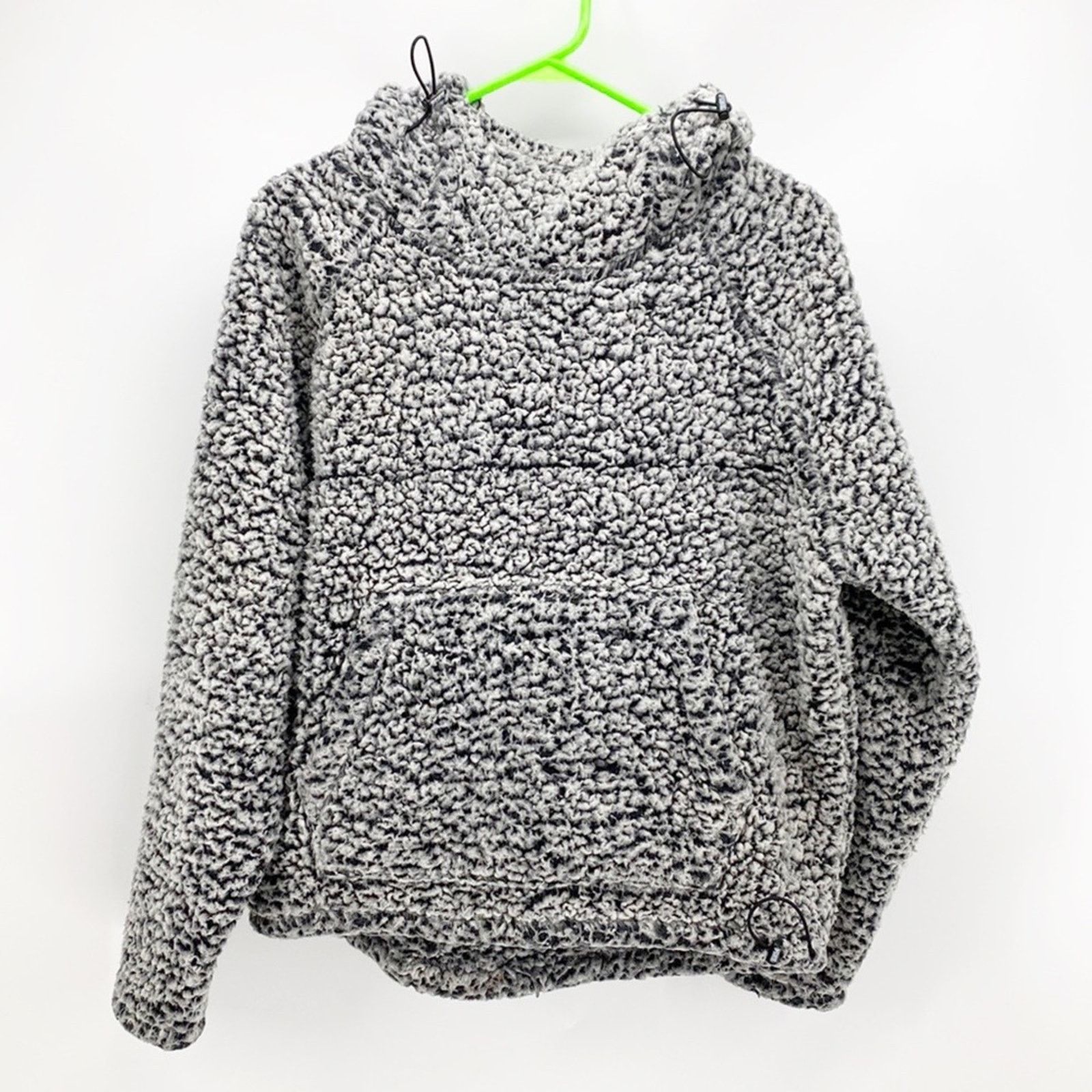 Victoria's Secret Victoria’s Secret Pink Sherpa oversized hoodie grey black S Size S / US 4 / IT 40 - 1 Thumbnail
