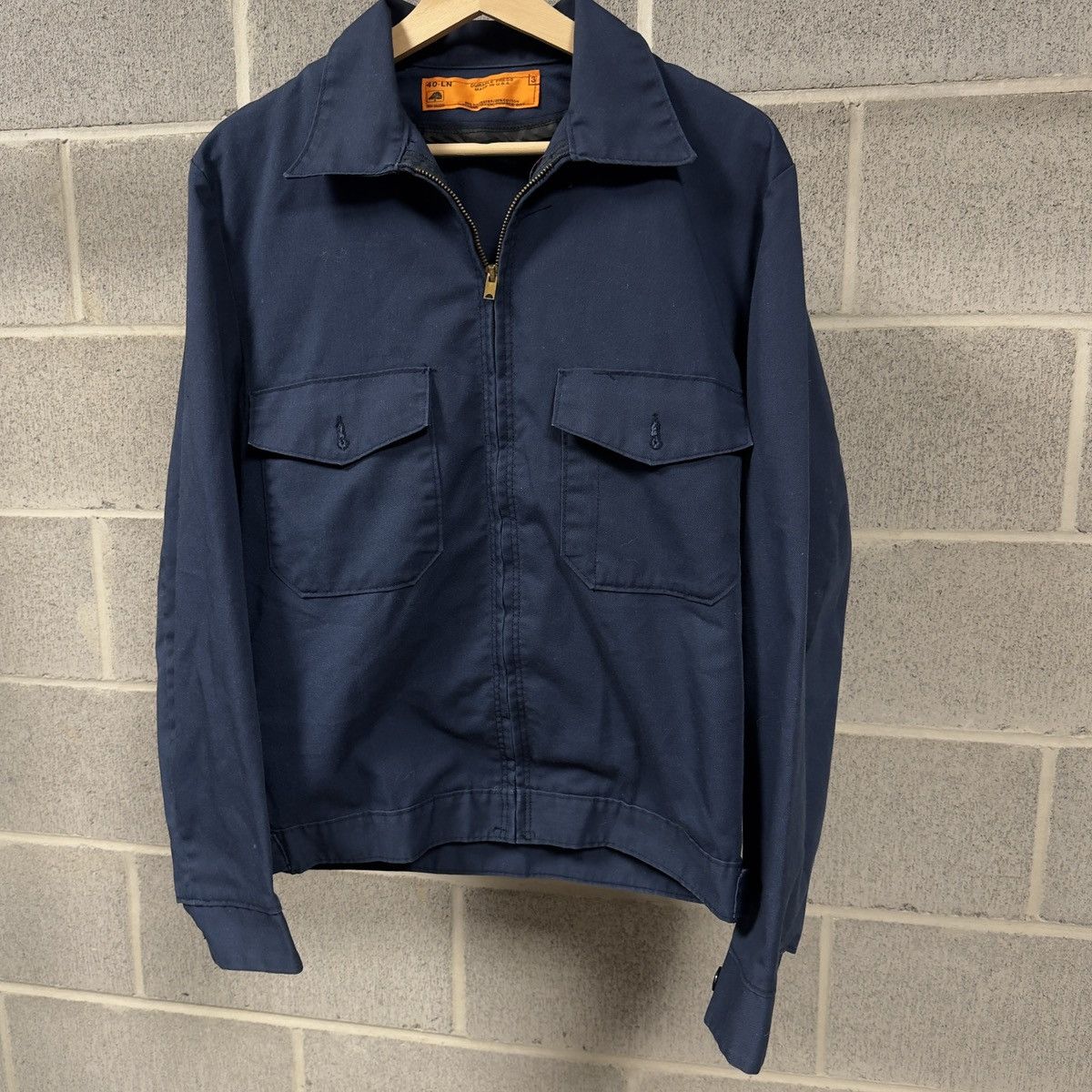 Vintage Vintage 90s Made in USA Work Jacket ERD Grunge Chrome Size US L / EU 52-54 / 3 - 3 Thumbnail
