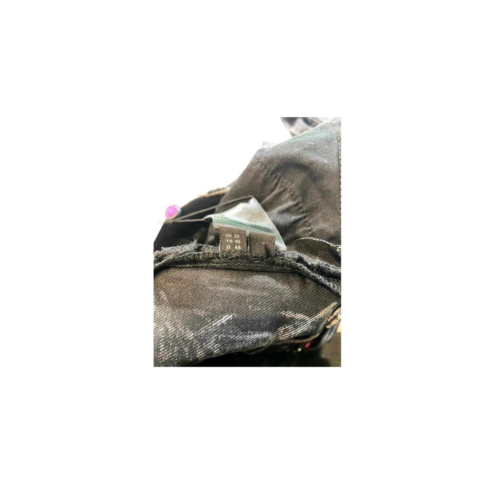 Amiri Amiri Stripe Black Wash & Pink Jeans Size US 32 / EU 48 - 6 Thumbnail