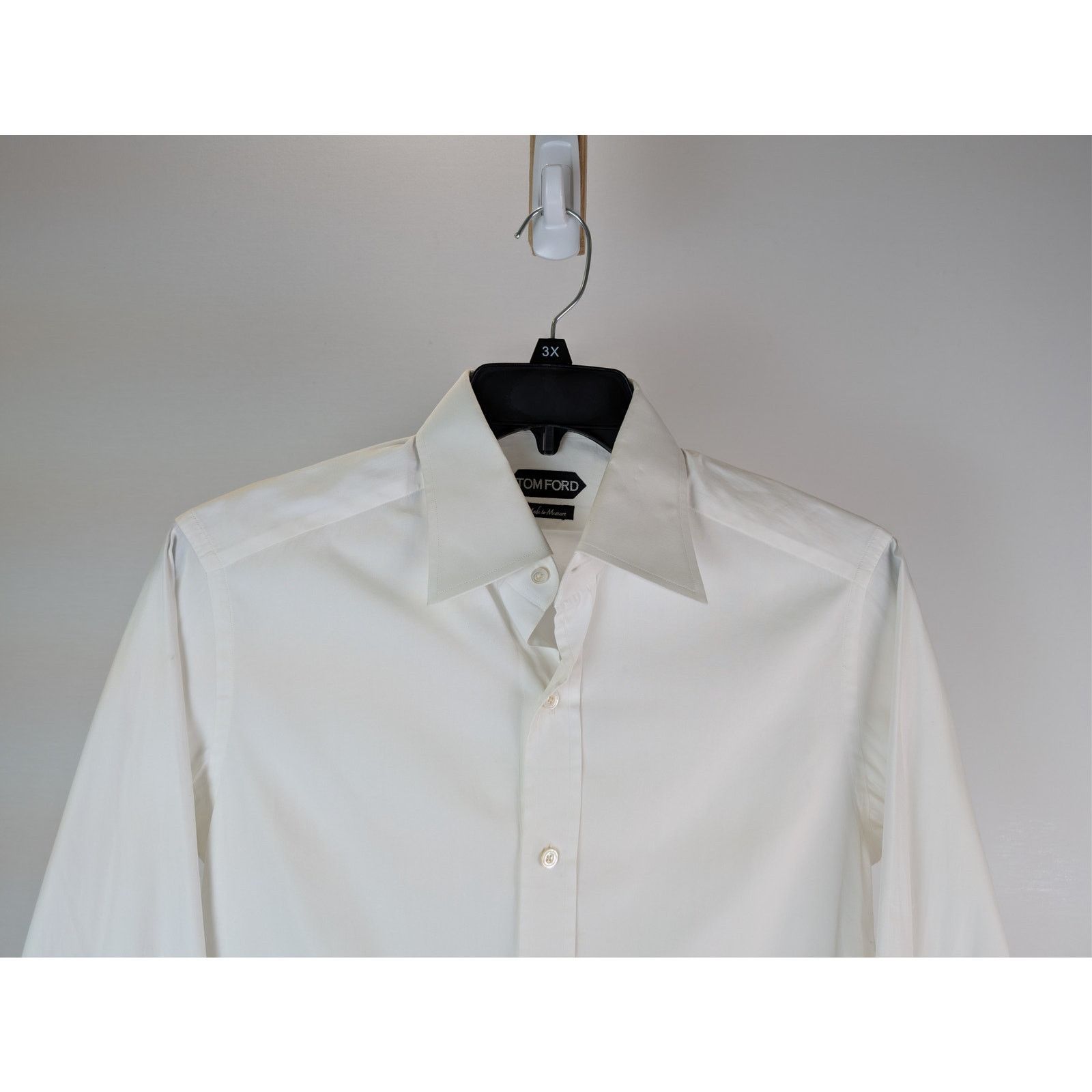 Tom Ford o1rshd1 CC20 classic cotton poplin dress Button up Shirt Size US S / EU 44-46 / 1 - 3 Thumbnail