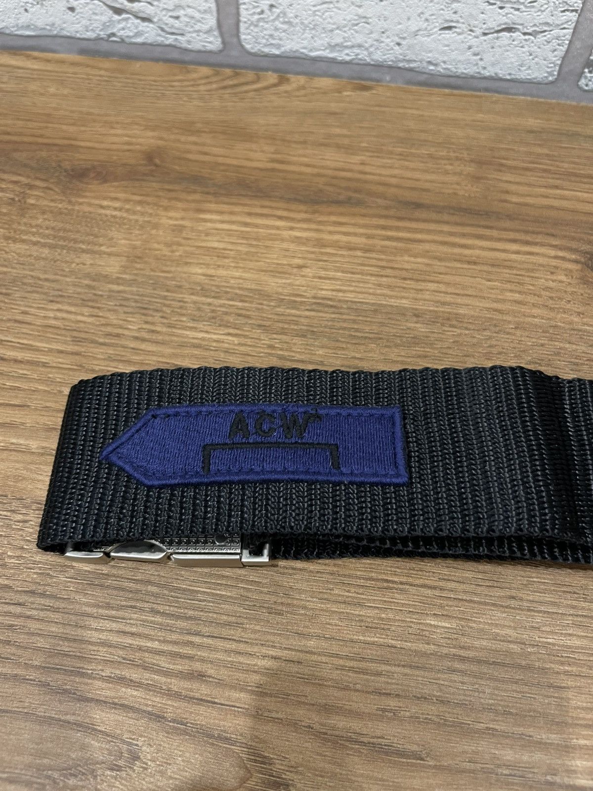 A-COLD-WALL* A-COLD-WALL Industrial Webbing Black Nylon Belt ACW Size ONE SIZE - 6 Thumbnail
