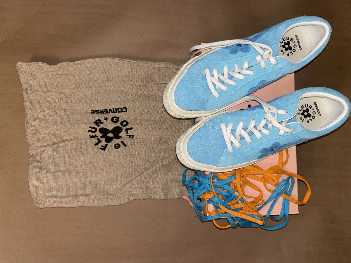 Converse × Golf le Fleur Golf Le Fleur Converse One Star Ox Bachelor Blue Size US 9 / EU 42 - 1 Thumbnail
