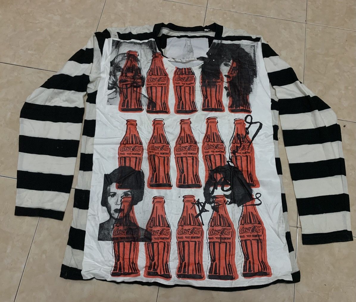 Andy Warhol Long T-Shirt andy warhol x coca cola Size US M / EU 48-50 / 2 - 1 Thumbnail