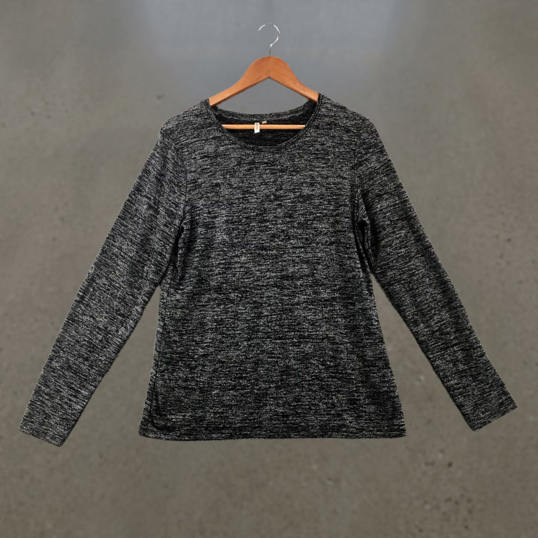 Banana Republic Banana Republic Sweater Womens Large Gray Pullover Crew Neck Long Sleeve Casual Size L / US 10 / IT 46 - 1 Thumbnail